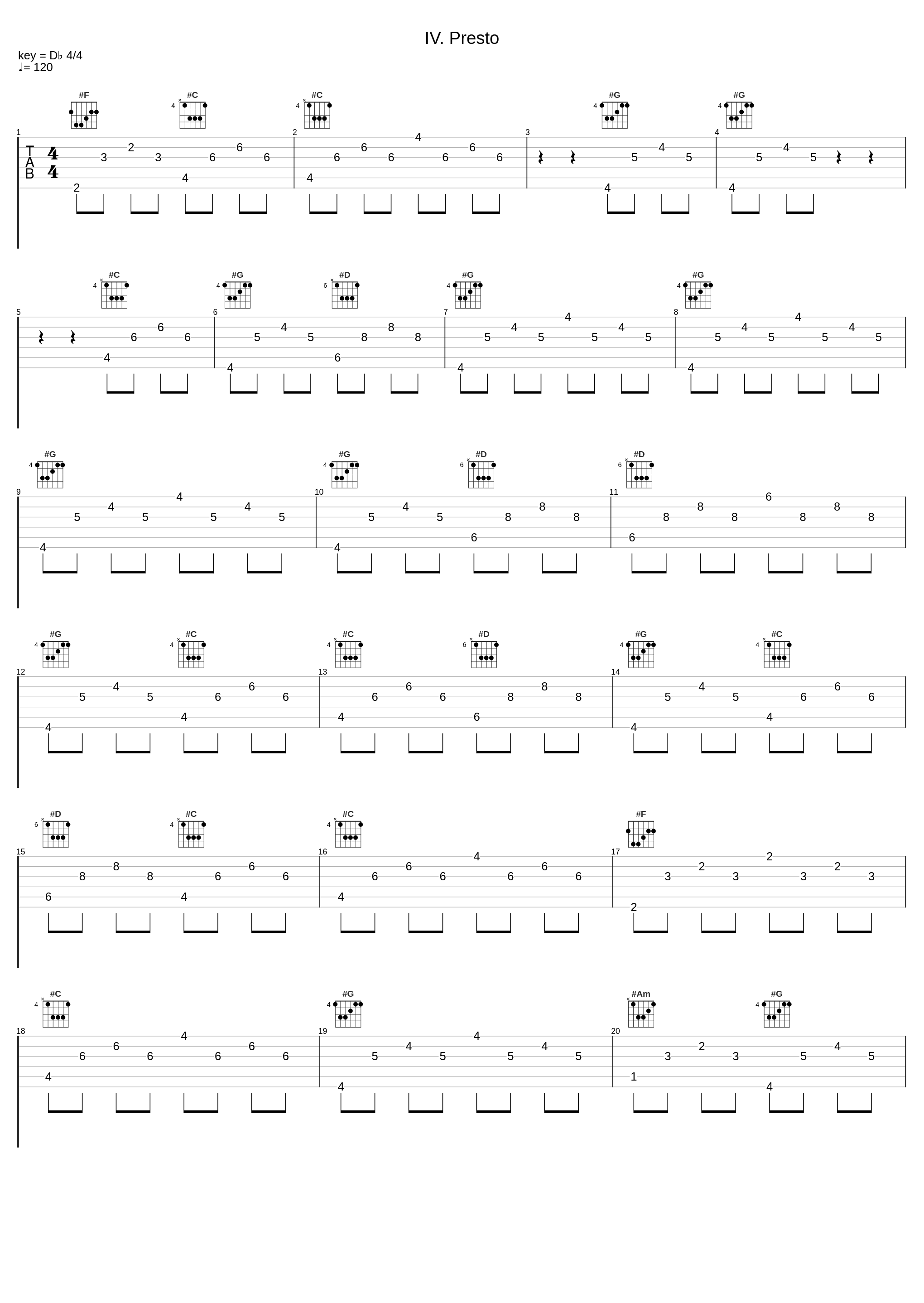 IV. Presto_Les Récréations,Alessandro Scarlatti_1