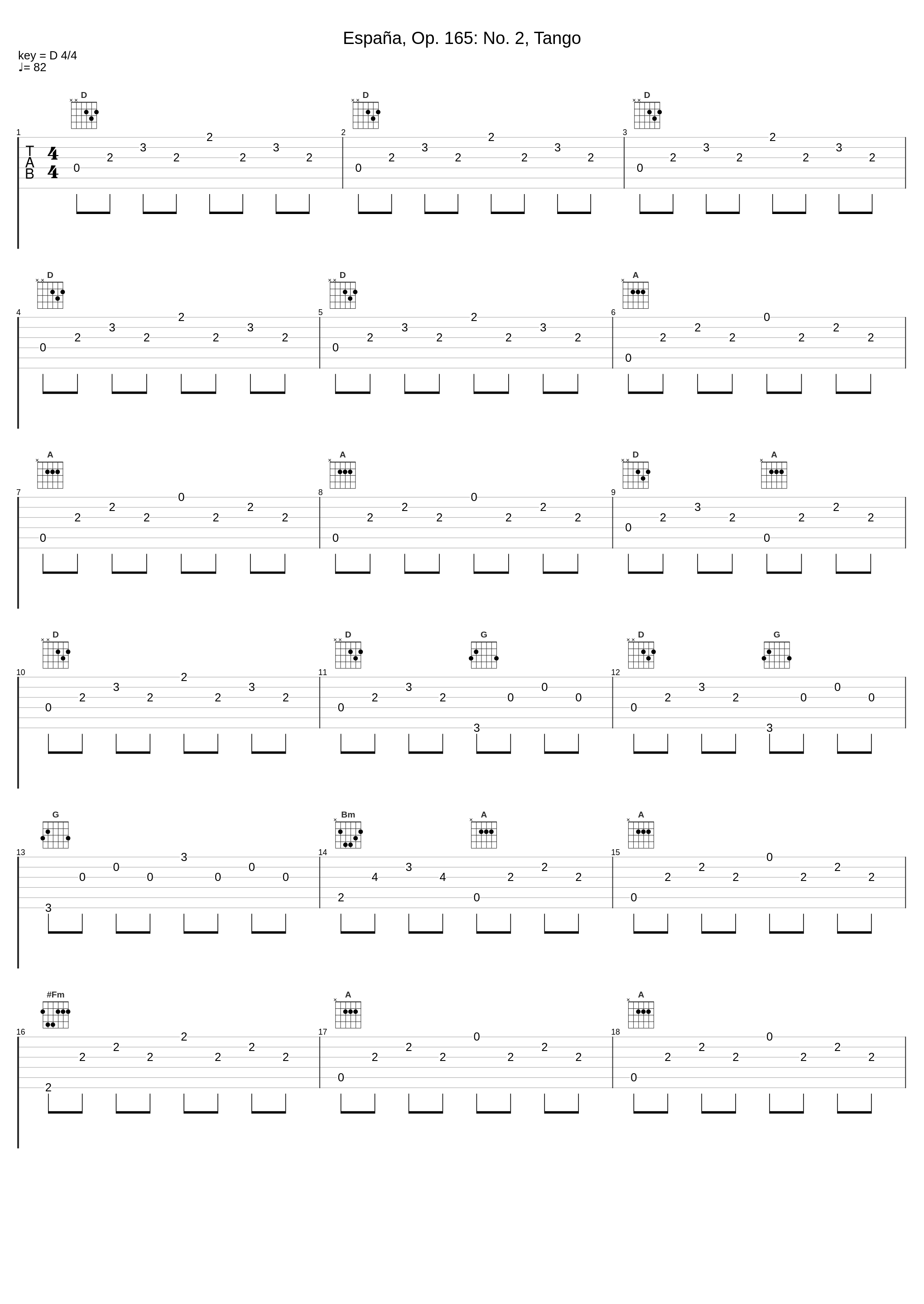 España, Op. 165: No. 2, Tango_John Williams_1