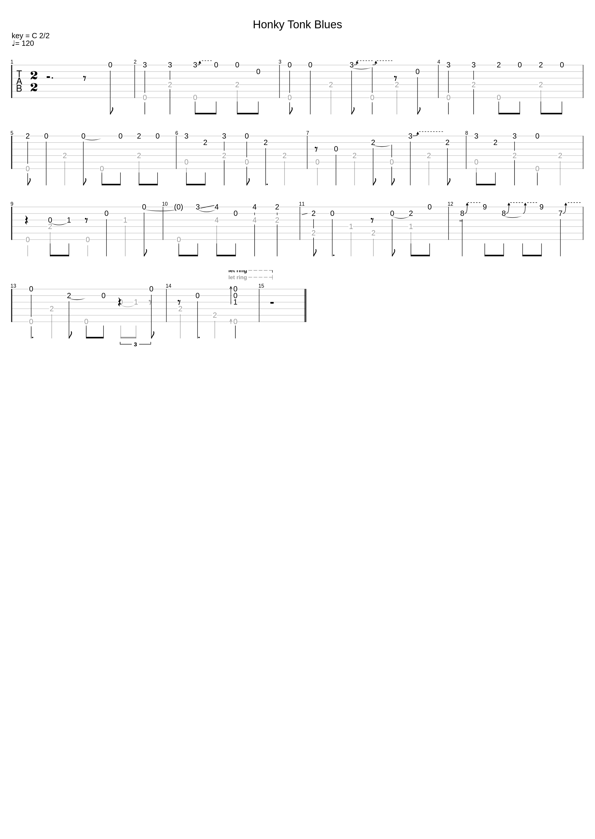 Honky Tonk Blues_Hank Williams_1