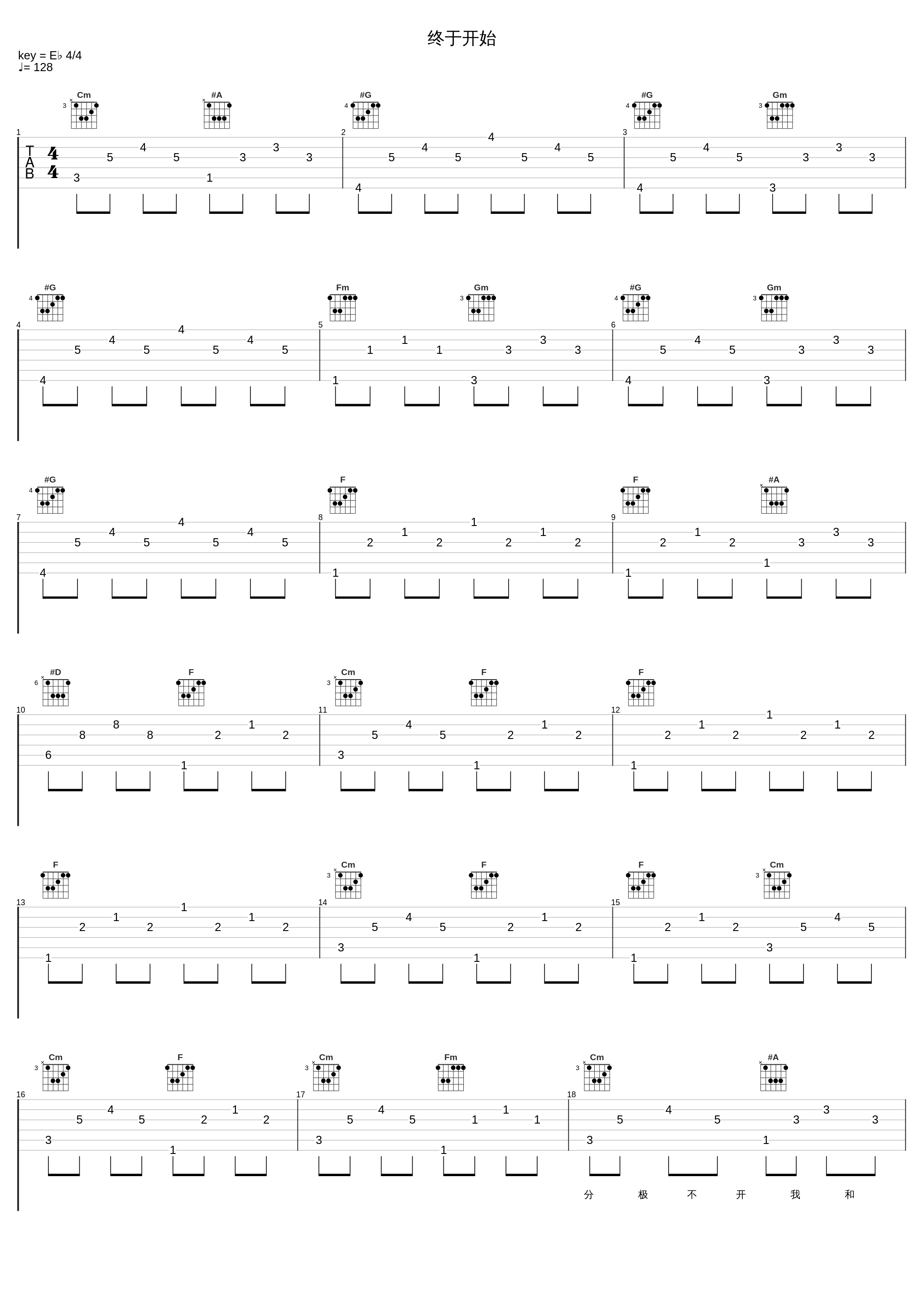 终于开始_郑秀文_1