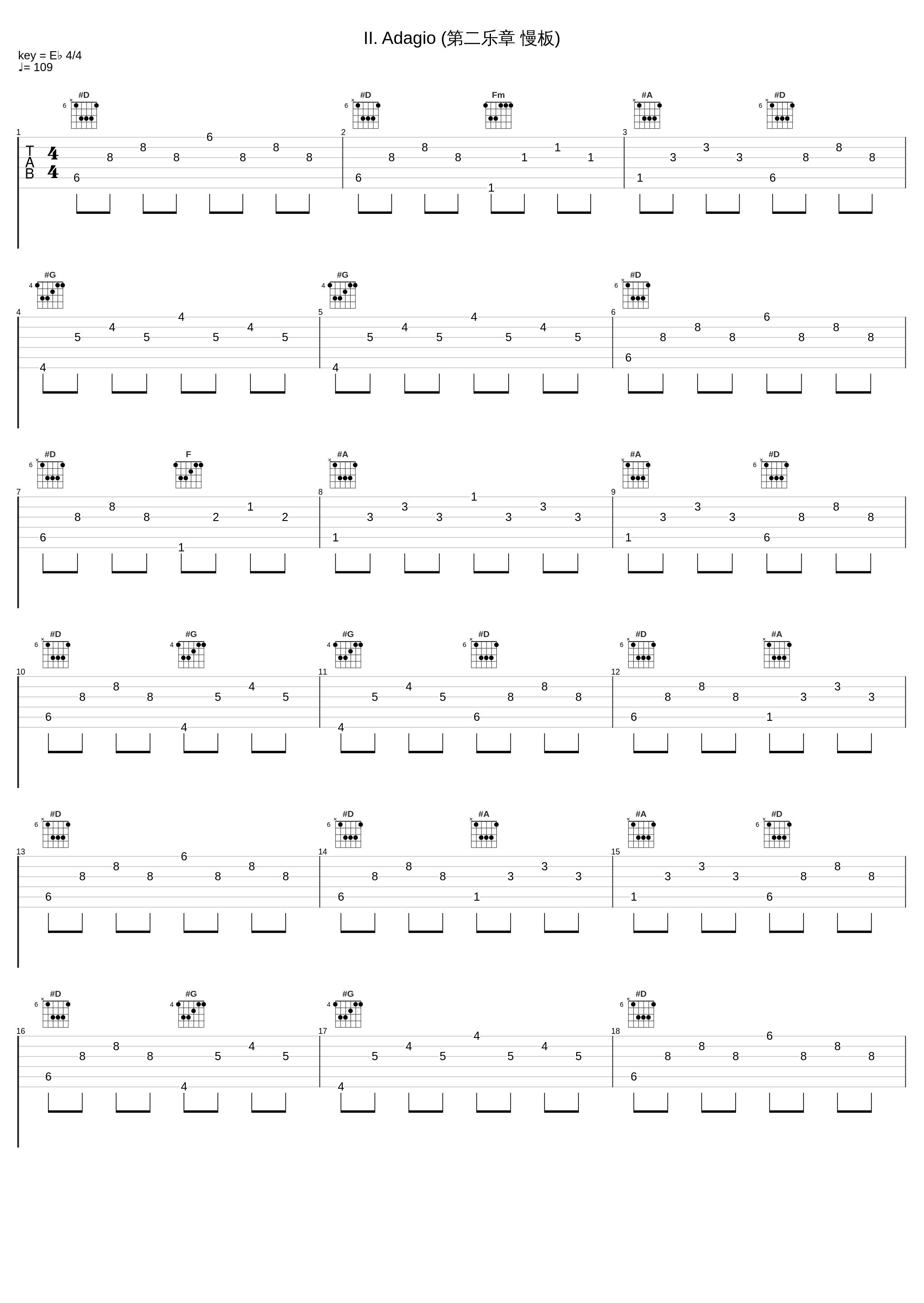 II. Adagio (第二乐章 慢板)_Güher & Süher Pekinel_1