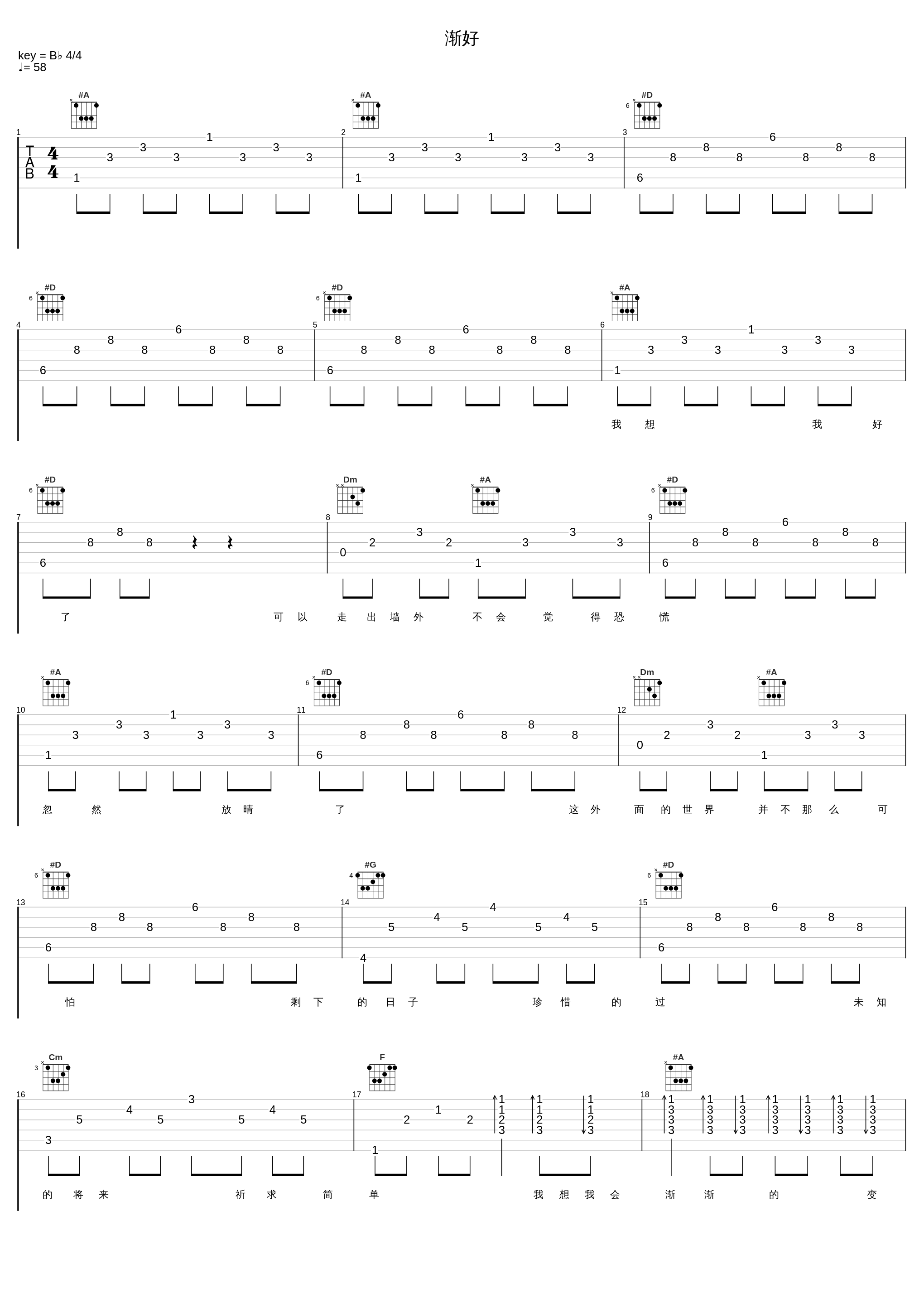 渐好_光良_1