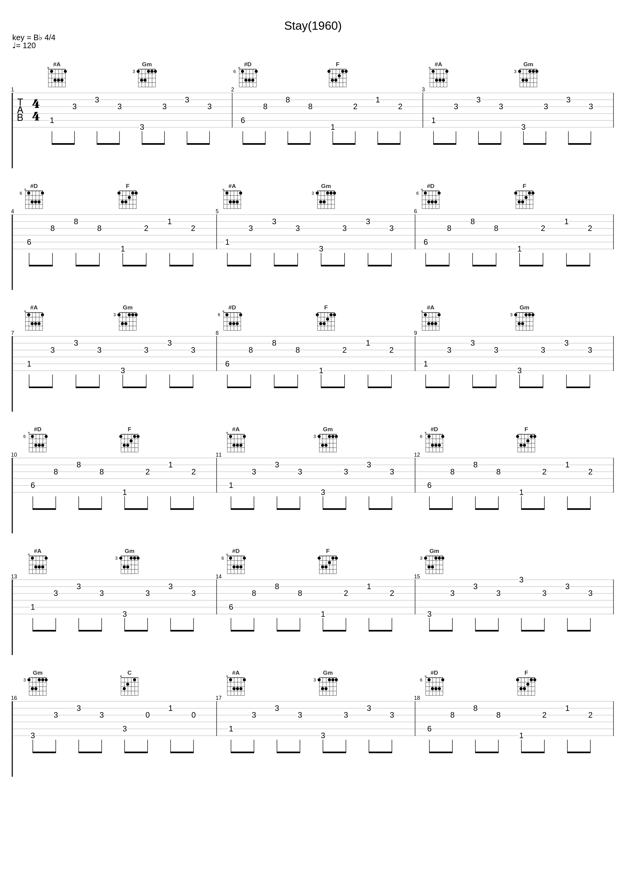 Stay(1960)_Maurice Williams,The Zodiacs_1