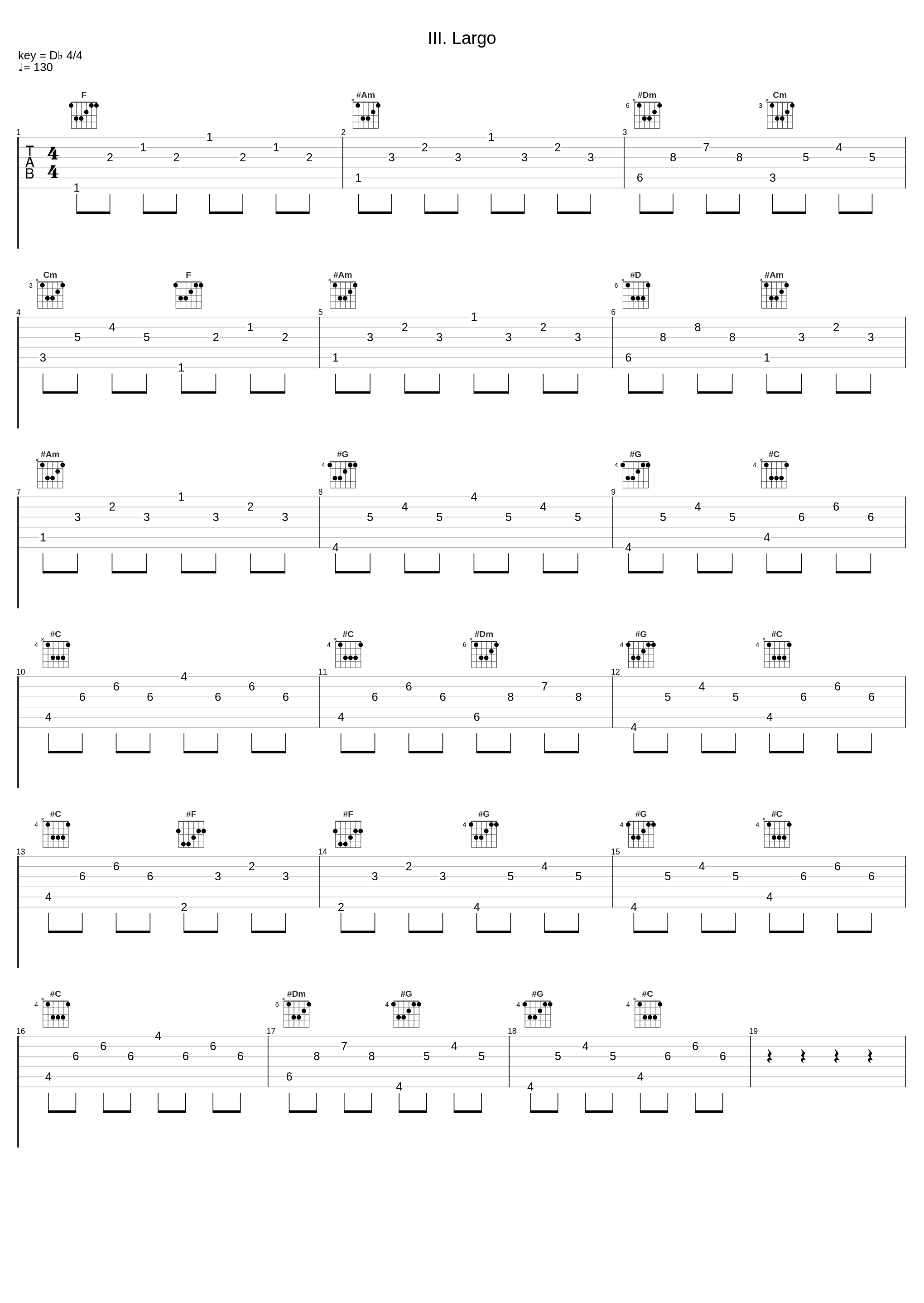 III. Largo_Les Récréations,Alessandro Scarlatti_1