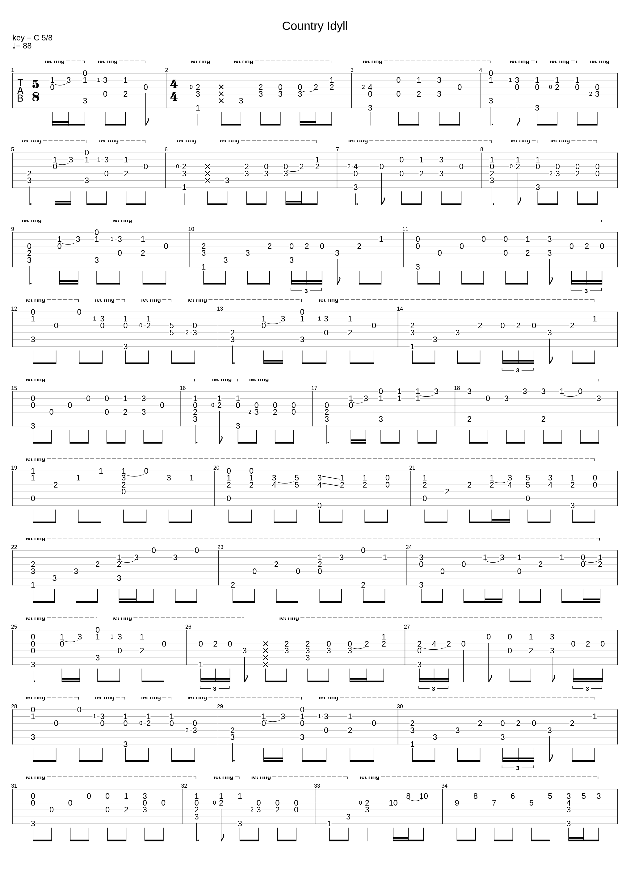 Country Idyll_Mason Williams_1