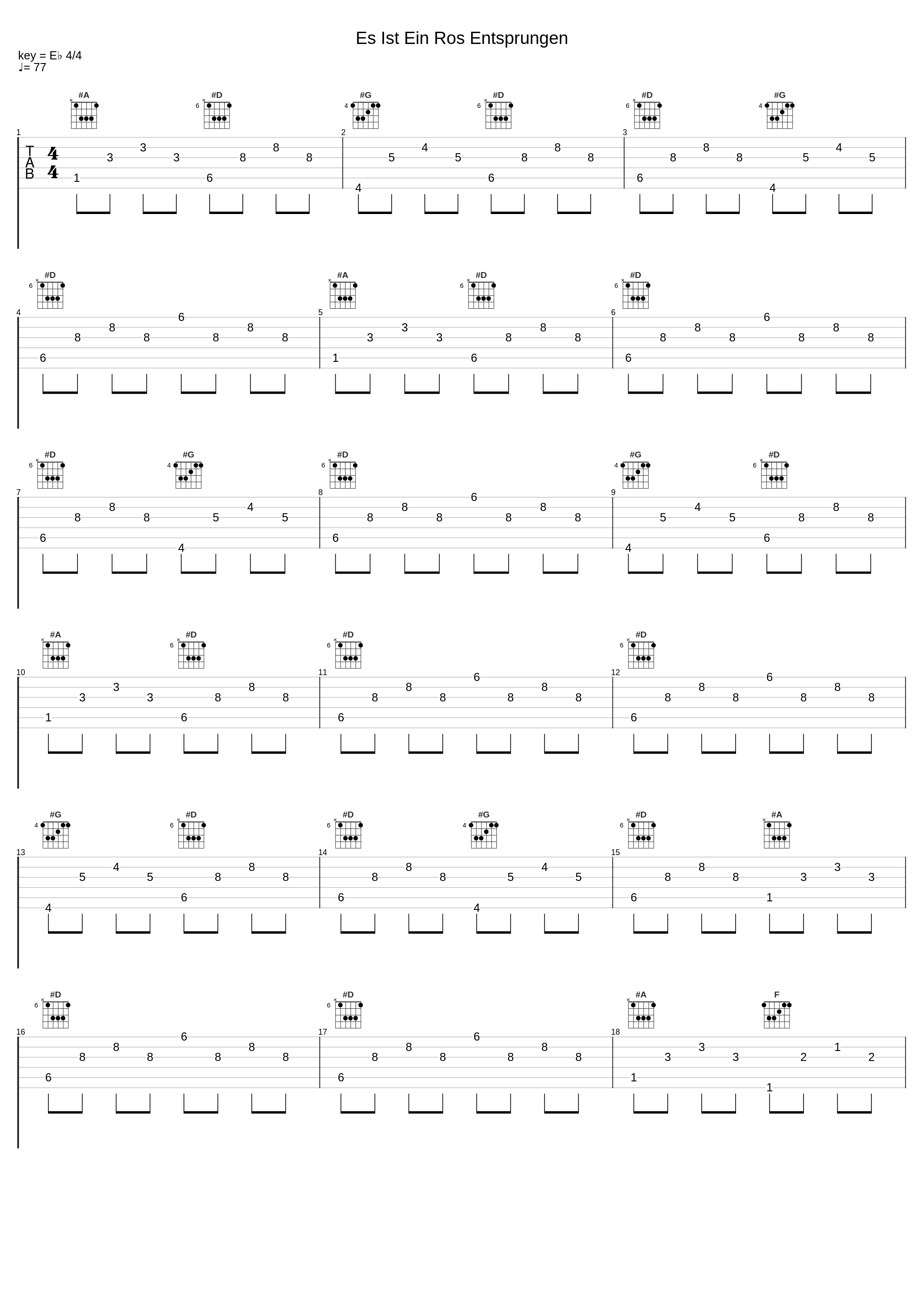 Es Ist Ein Ros Entsprungen_Nana Mouskouri_1