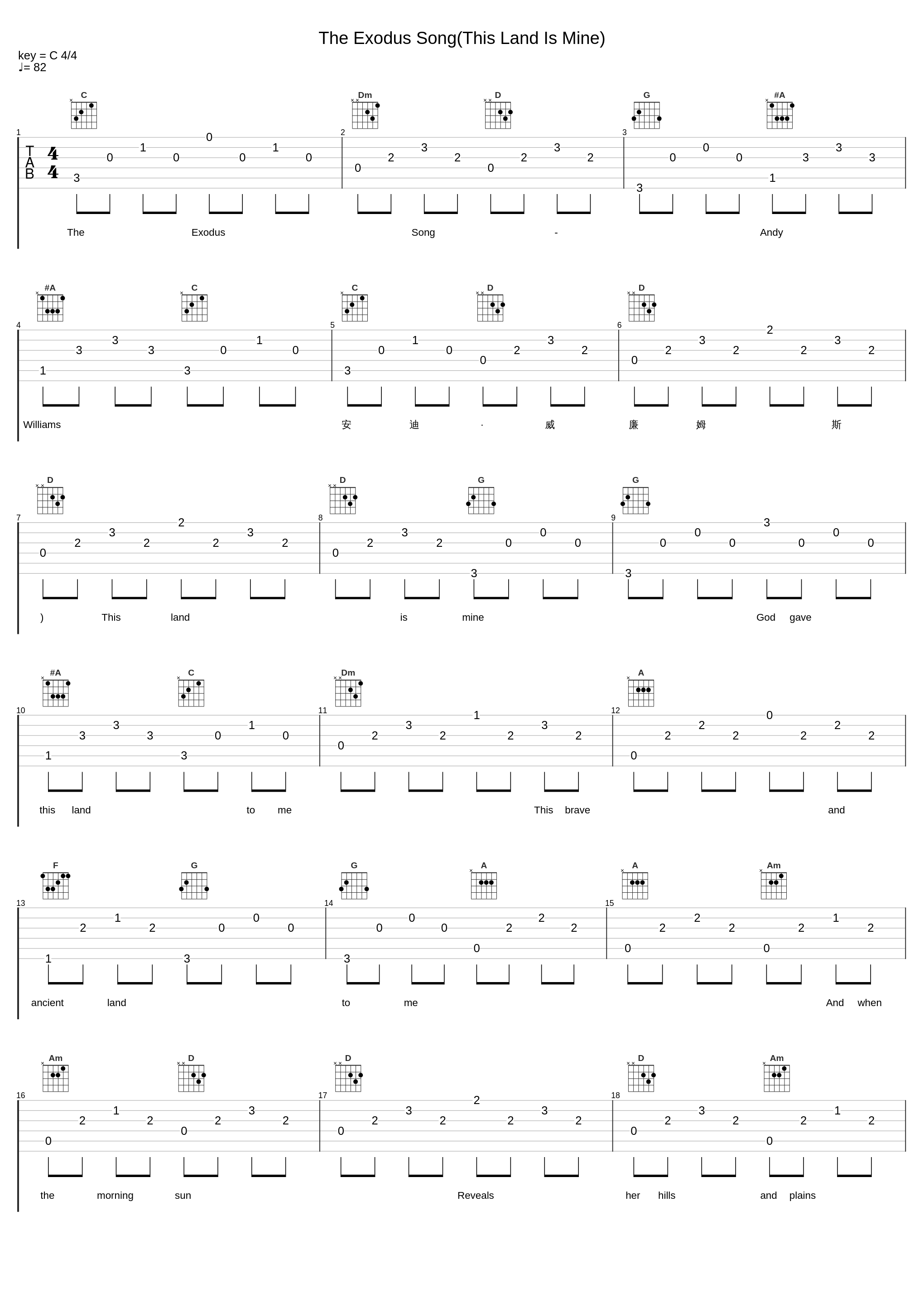 The Exodus Song(This Land Is Mine)_Andy Williams_1