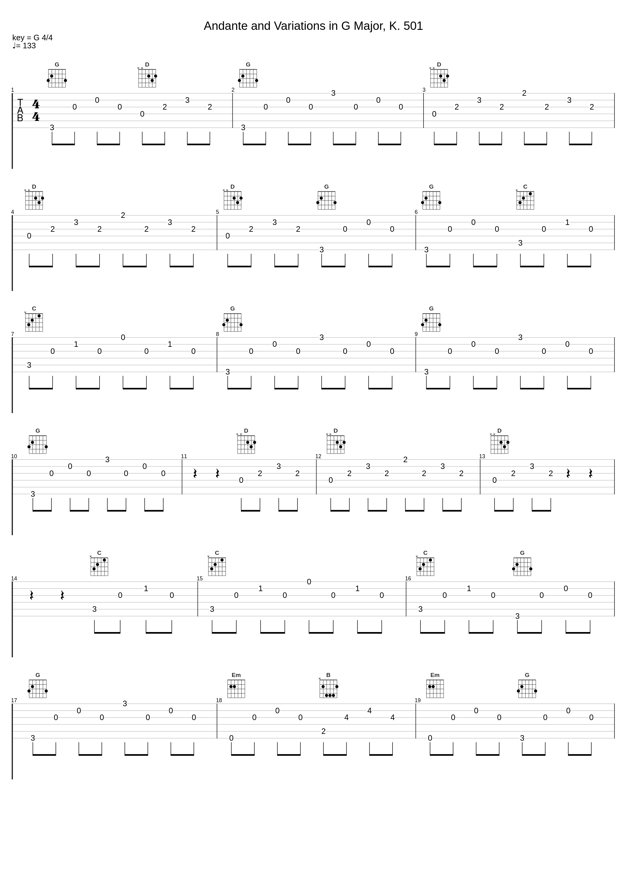 Andante and Variations in G Major, K. 501_Ingrid Haebler,Sarah Vaughan_1