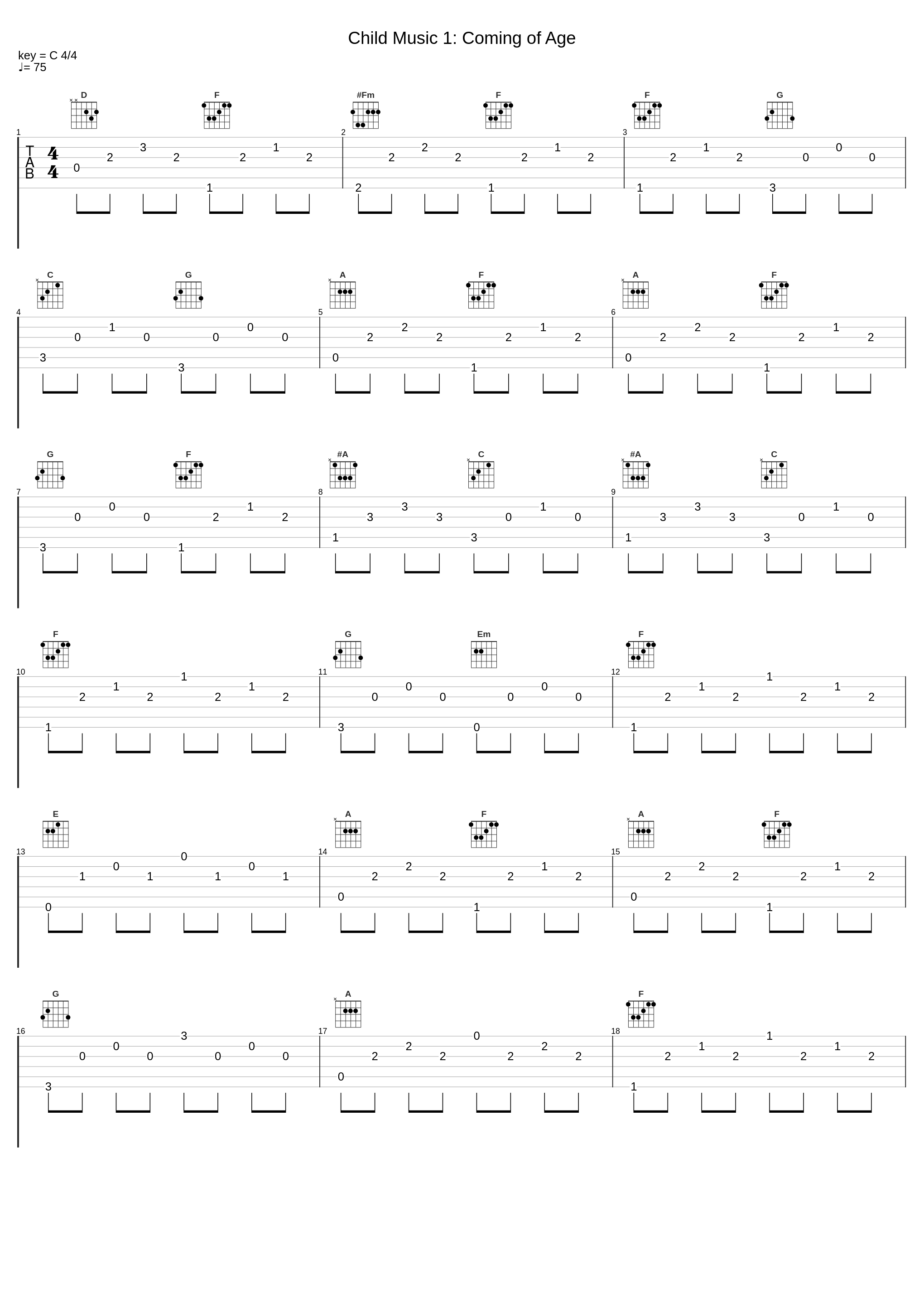 Child Music 1: Coming of Age_Jim Williams_1