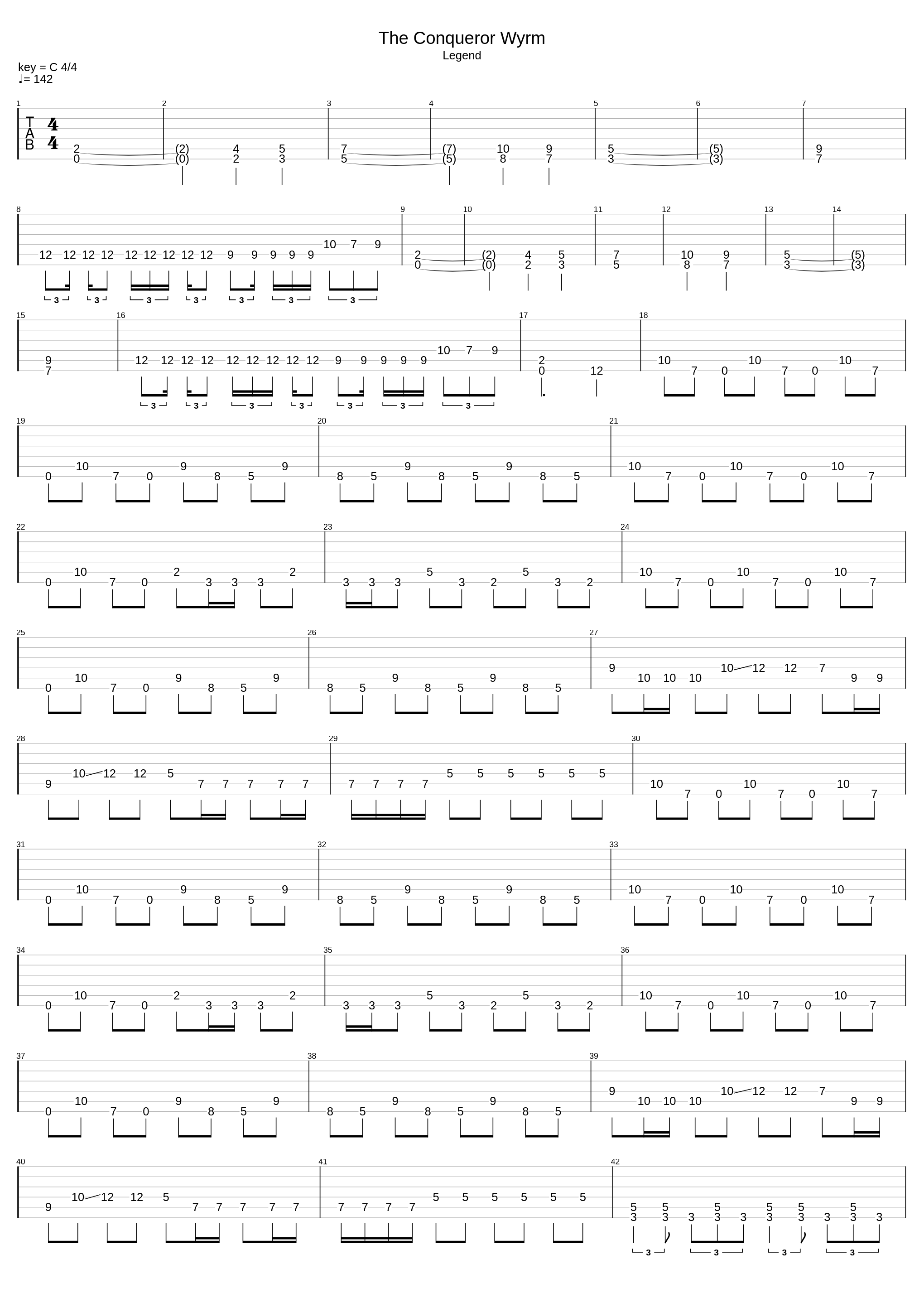 Conqueror Wyrm_Abigail Williams_1