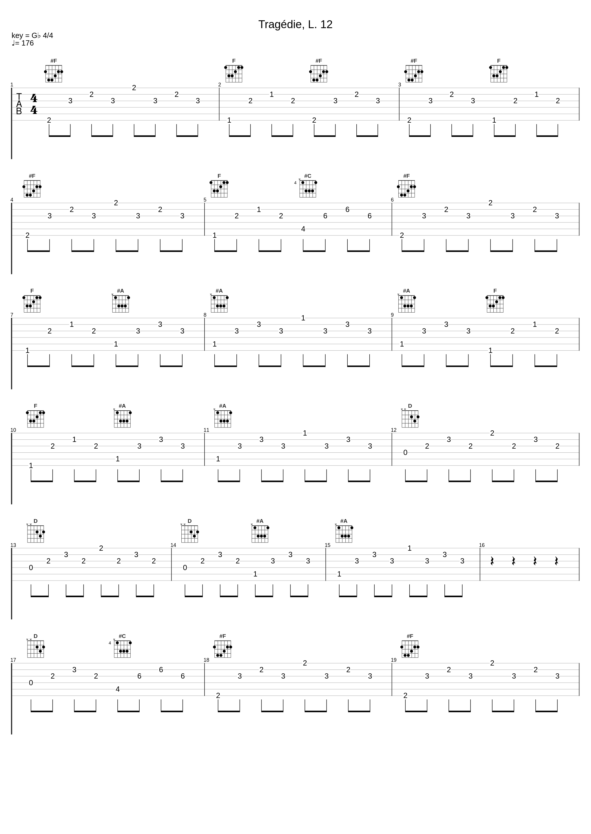 Tragédie, L. 12_Gilles Ragon,Jean-Louis Haguenauer,Achille-Claude Debussy_1