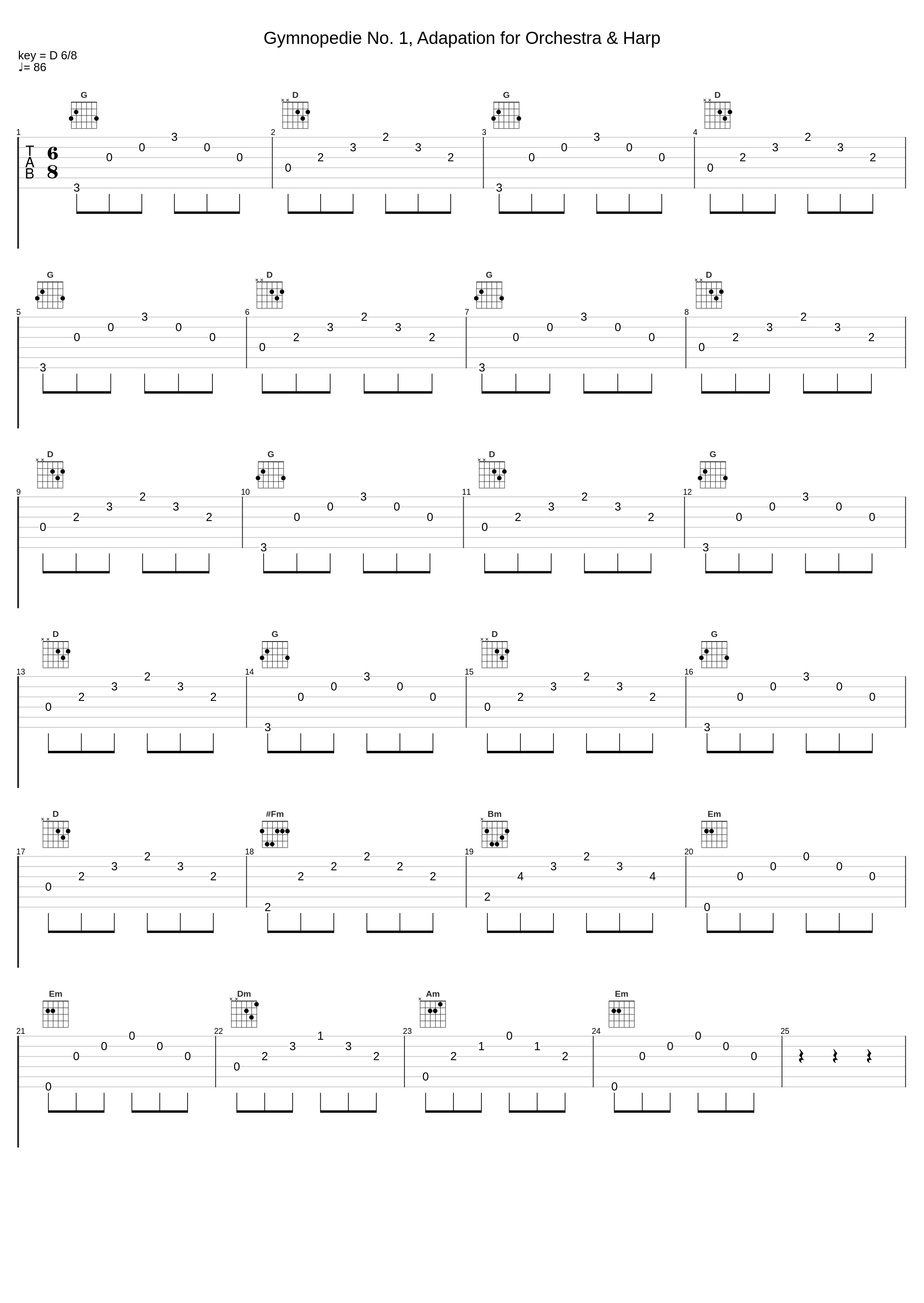 Gymnopedie No. 1, Adapation for Orchestra & Harp_London Symphony Orchestra_1