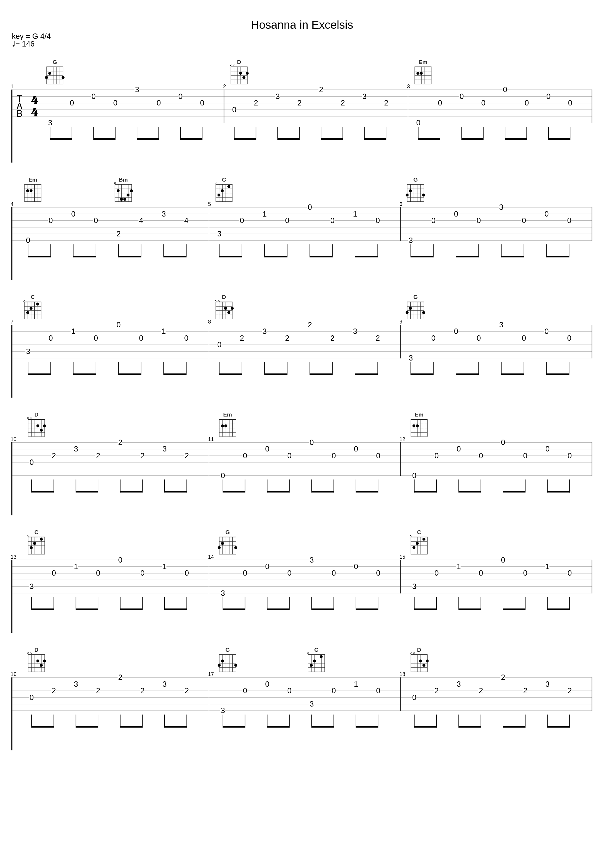 Hosanna in Excelsis_Hella Heizmann,Melanie Heizmann,Viola Heizmann_1