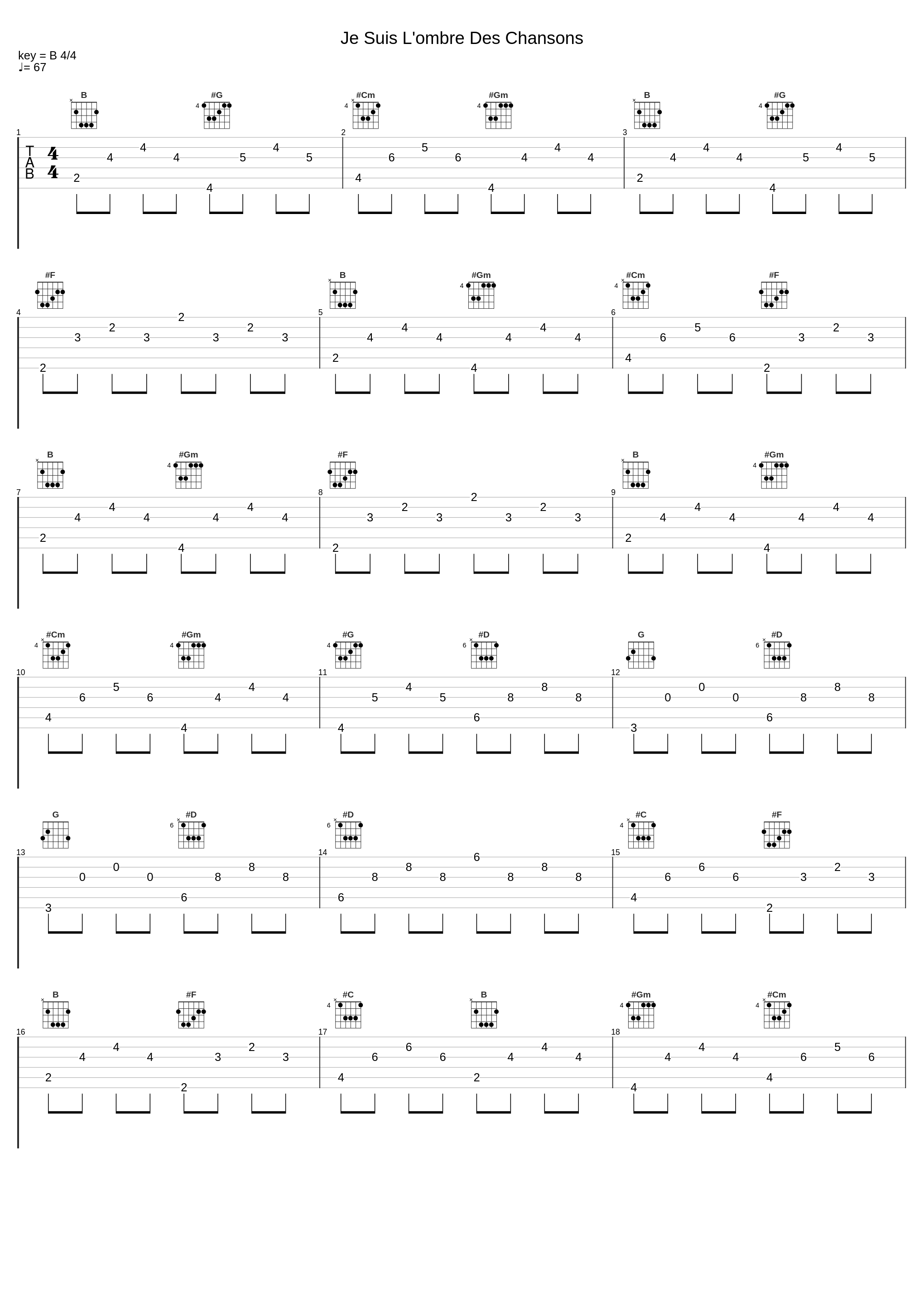 Je Suis L'ombre Des Chansons_Jacques Brel_1