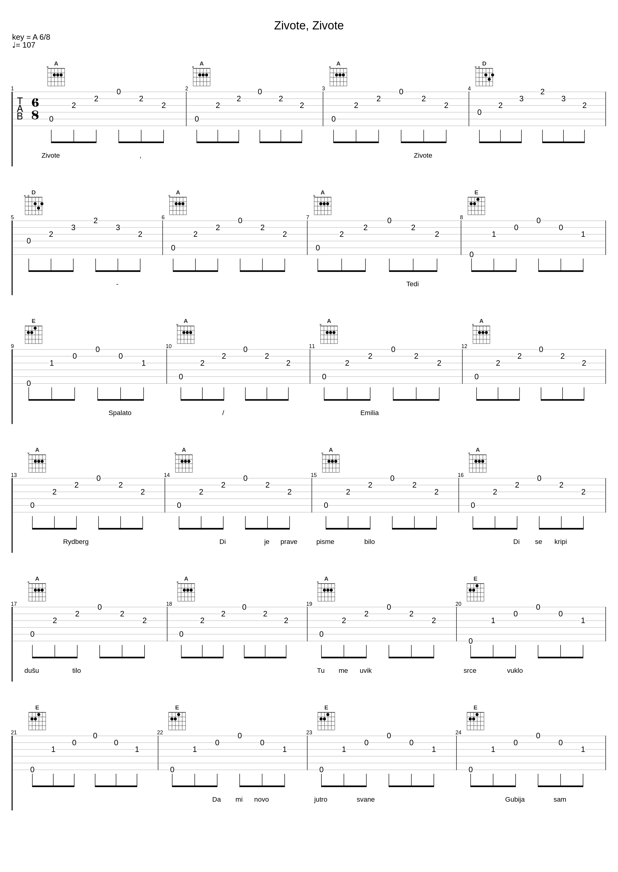 Zivote, Zivote_Tedi Spalato,Emilia Rydberg_1