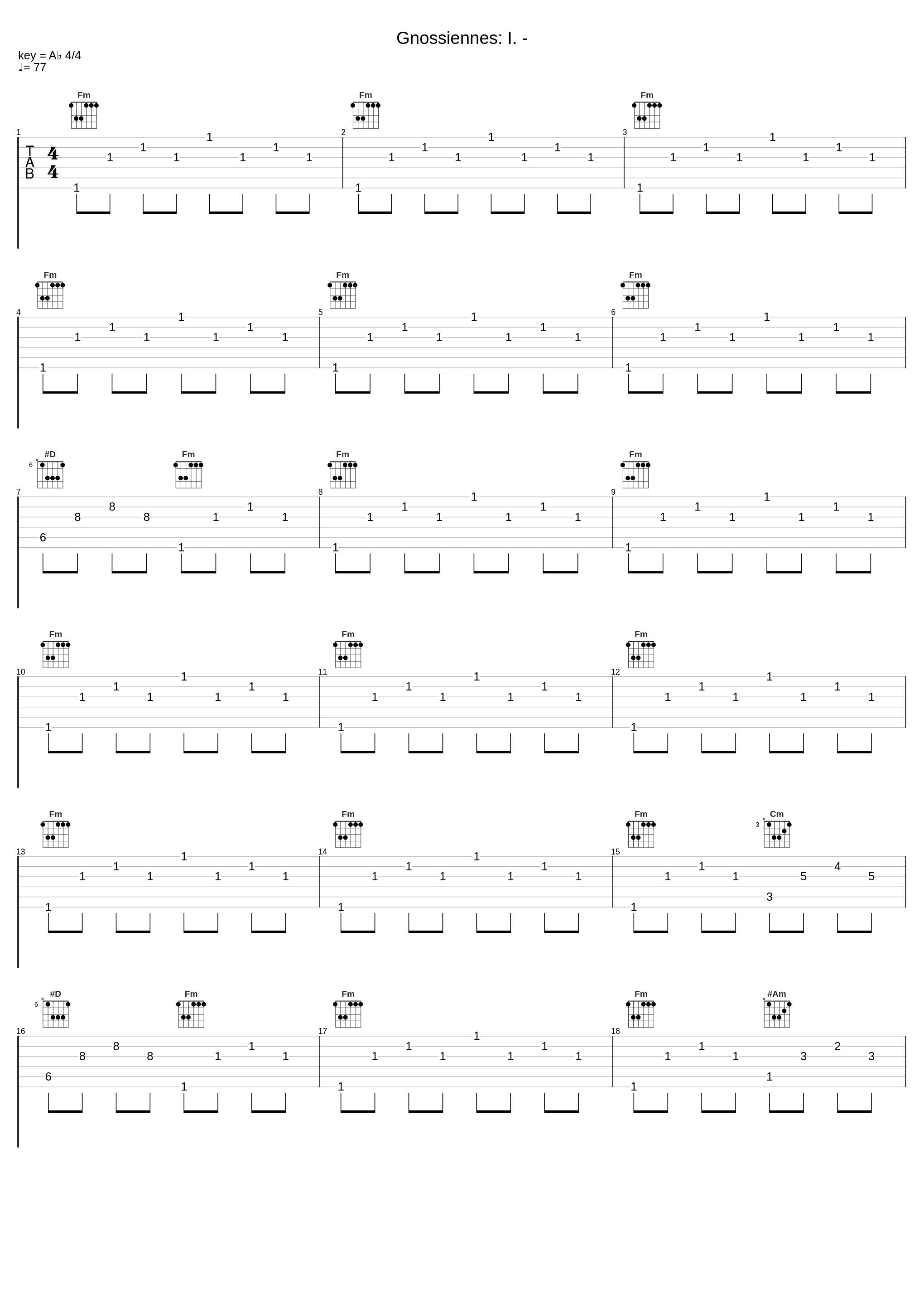 Gnossiennes: I. -_Martin Jacoby,Erik Satie_1