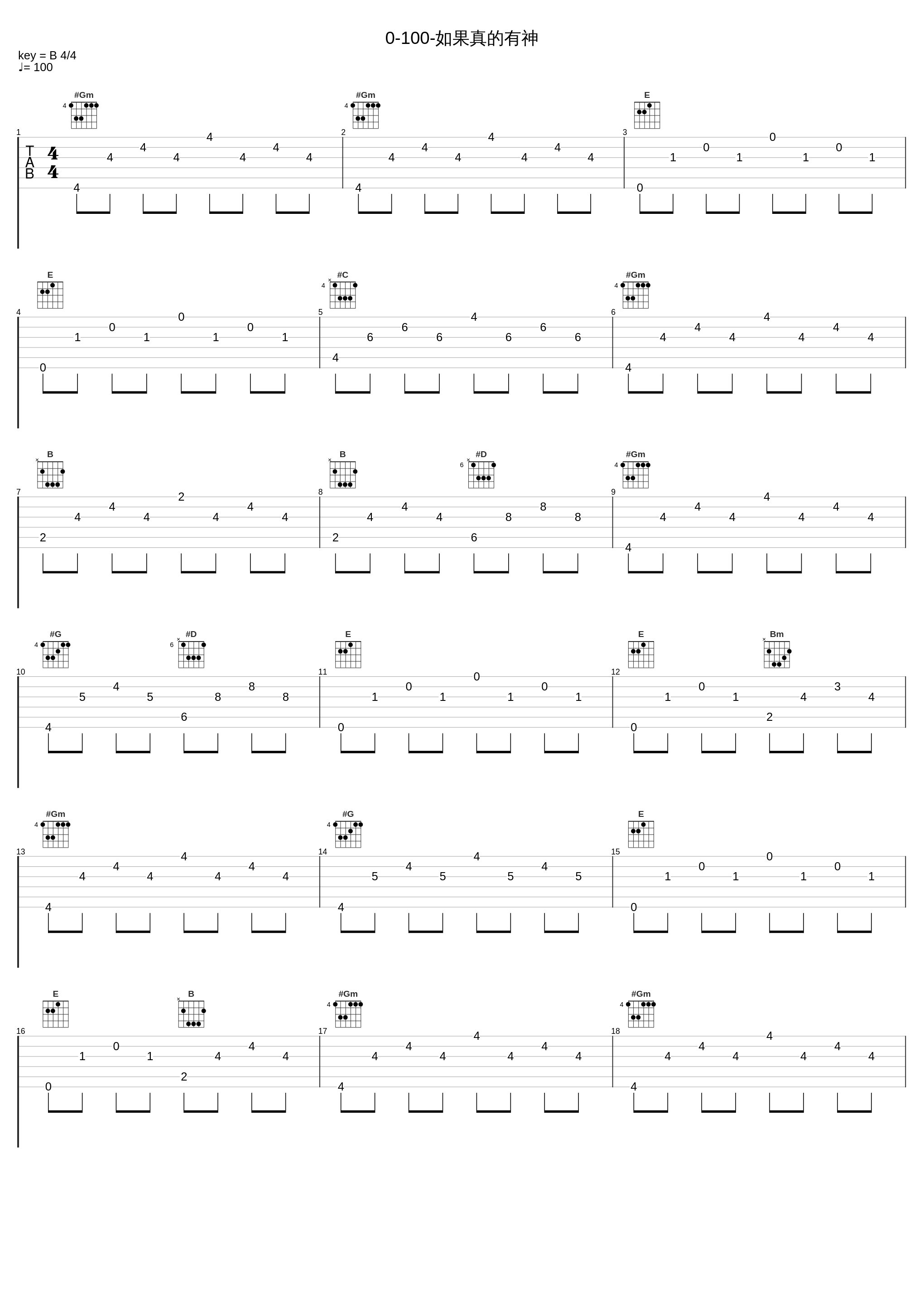 0-100-如果真的有神_B.O._1