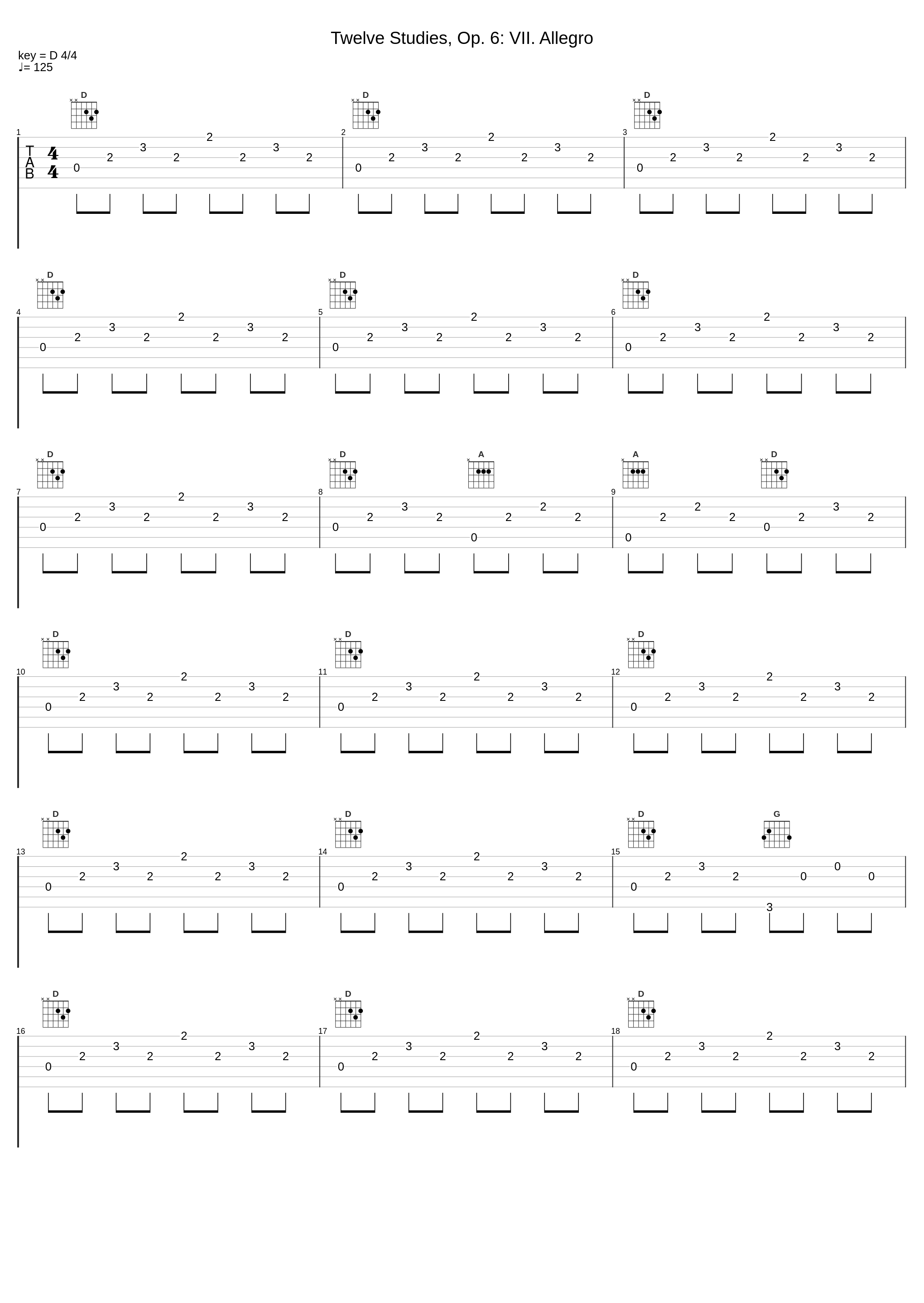 Twelve Studies, Op. 6: VII. Allegro_Matthew Beaubien_1