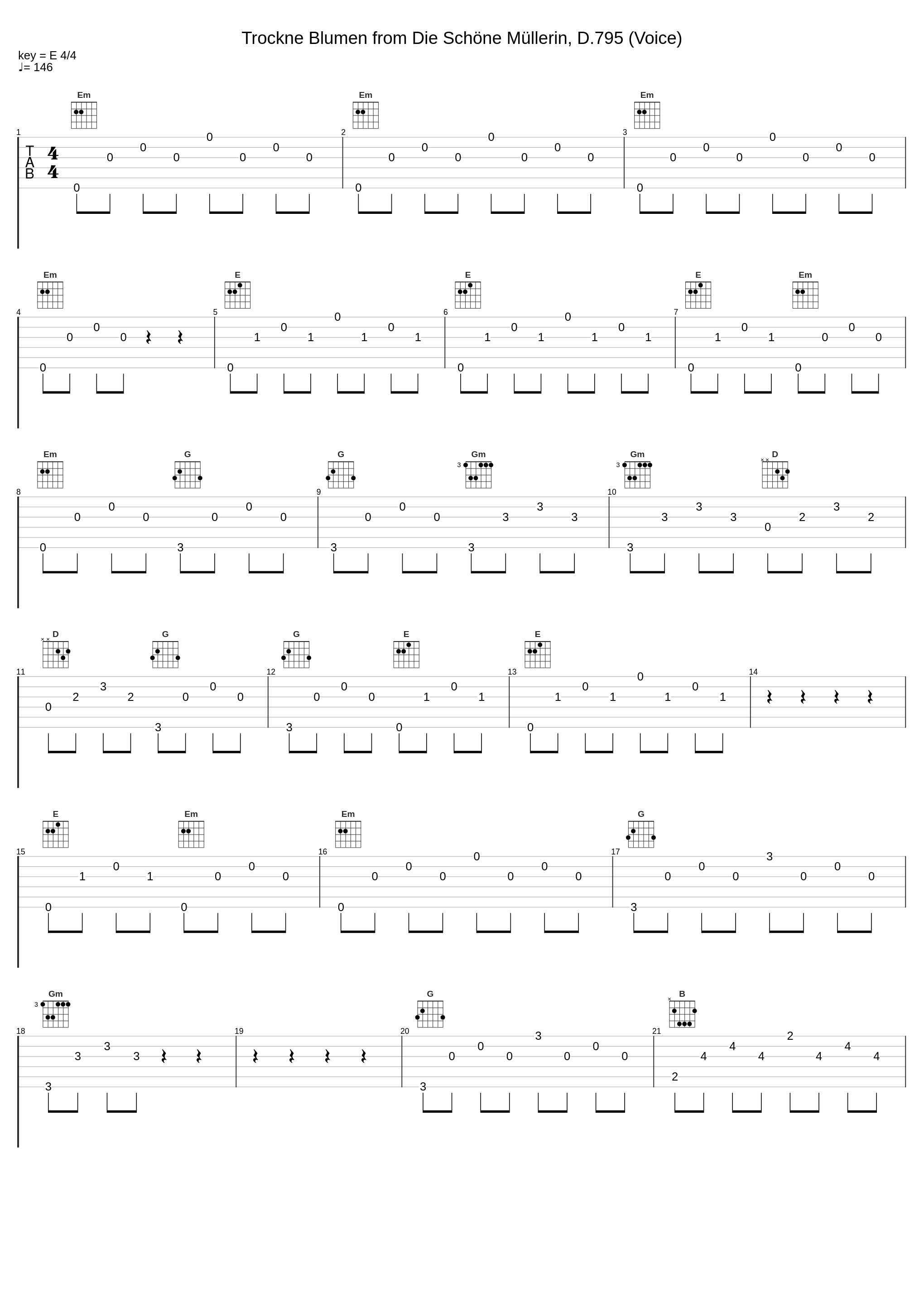 Trockne Blumen from Die Schöne Müllerin, D.795 (Voice)_Judith Raskin,George Schick,Franz Schubert_1