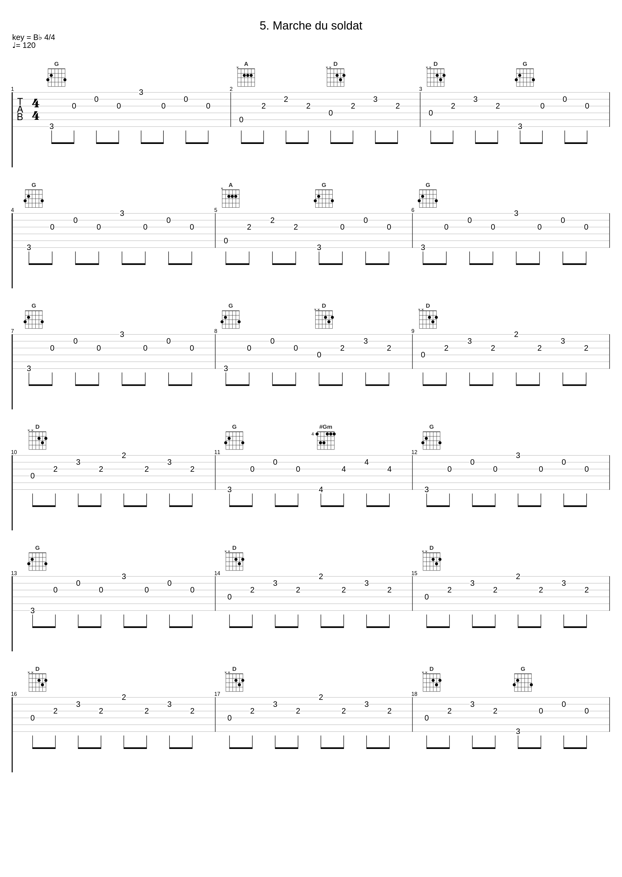 5. Marche du soldat_Jean Cocteau,Ulysse Delécluse,Henri Helaerts,Maurice André,Roland Schnorkh,Charles Peschier,Manoug Parikian,Joachim Gut,Igor Markevitch_1