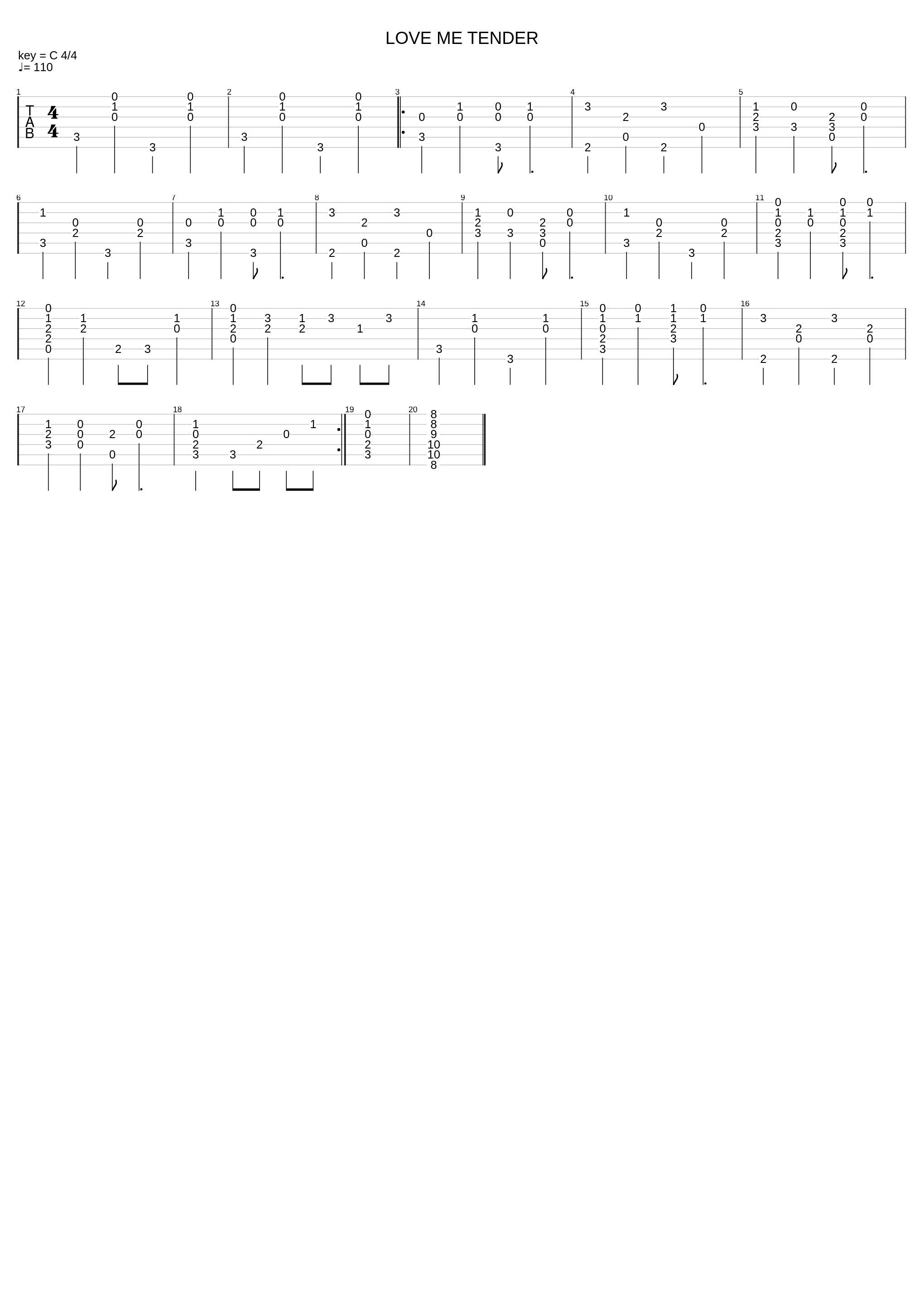 LOVE ME TENDER_Jean Pierre_1