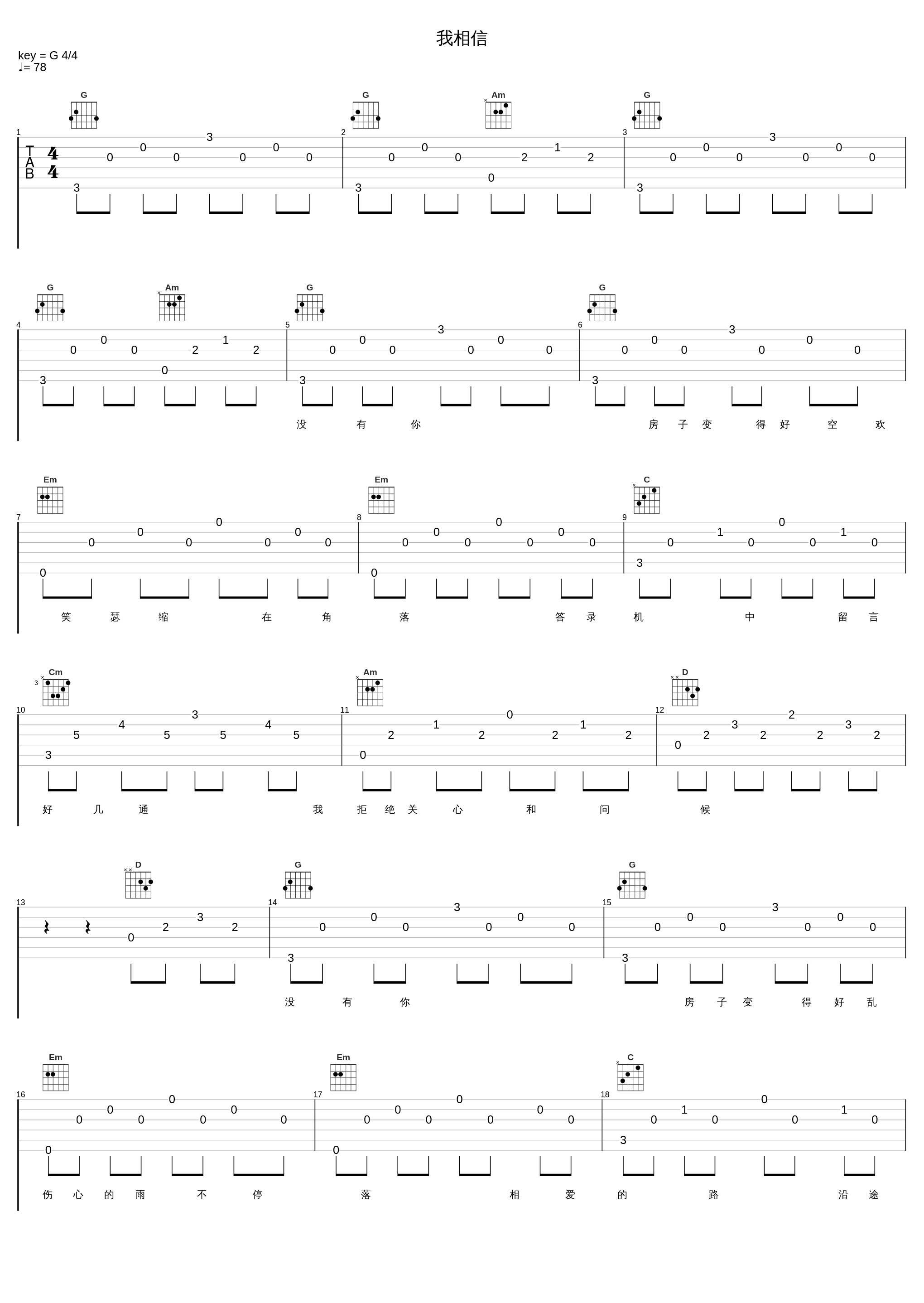 我相信_张信哲_1