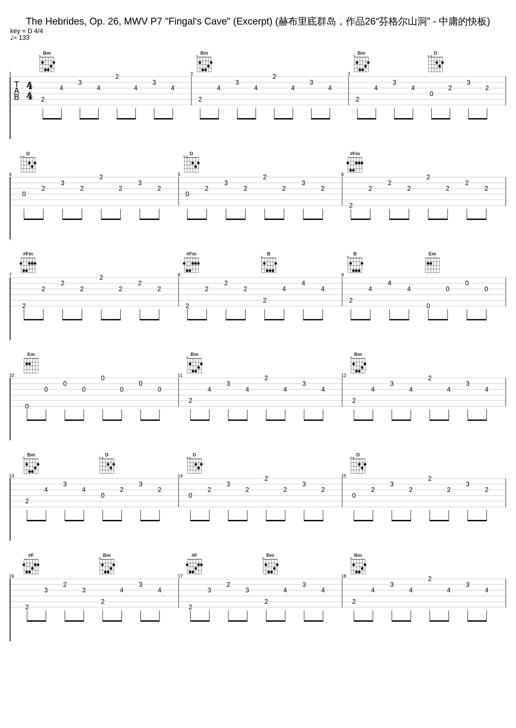 The Hebrides, Op. 26, MWV P7 "Fingal's Cave" (Excerpt) (赫布里底群岛，作品26“芬格尔山洞” - 中庸的快板)_André Previn,London Symphony Orchestra_1