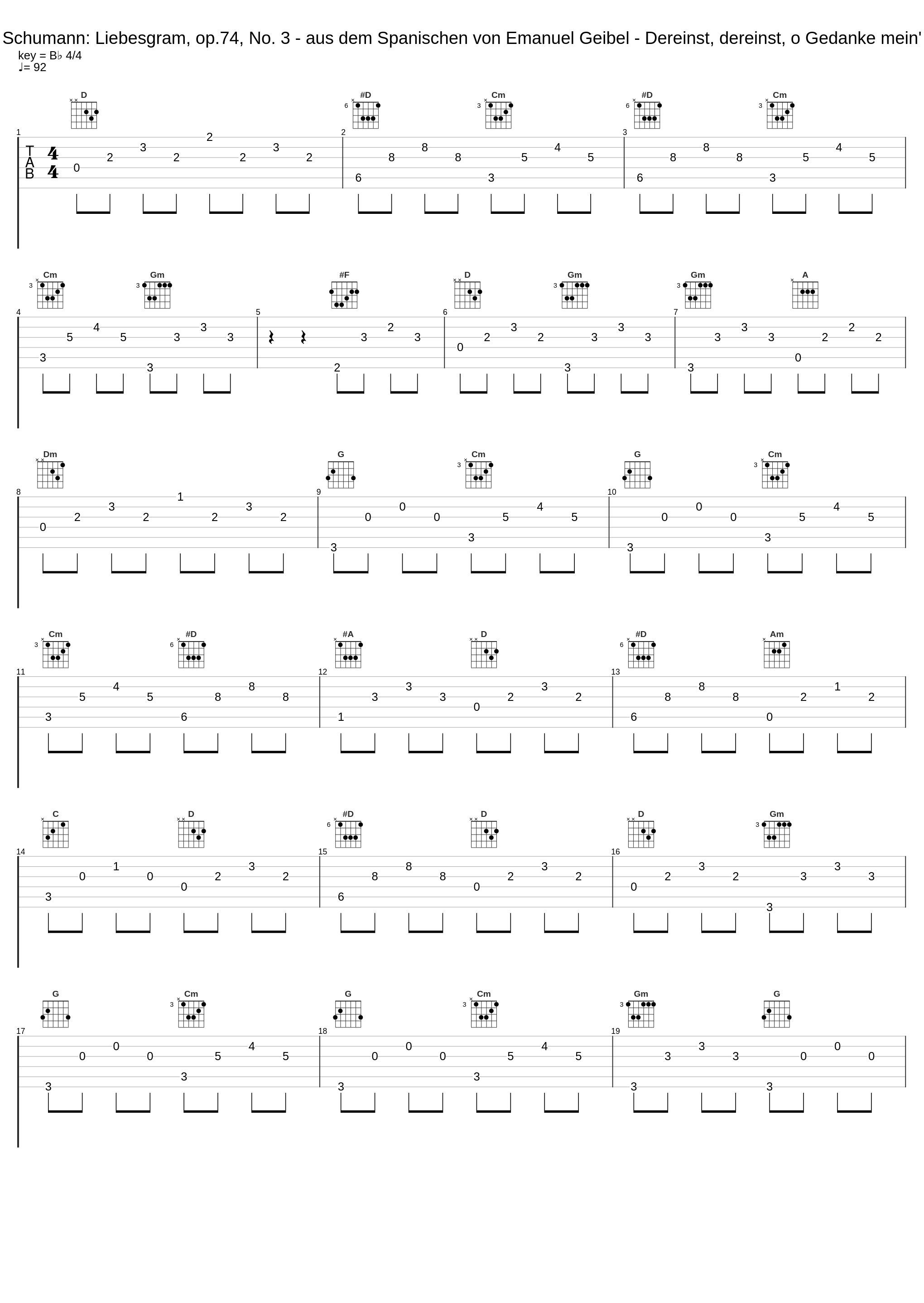 Schumann: Liebesgram, op.74, No. 3 - aus dem Spanischen von Emanuel Geibel - Dereinst, dereinst, o Gedanke mein'_Peter Schreier,Dietrich Fischer-Dieskau,Christoph Eschenbach_1