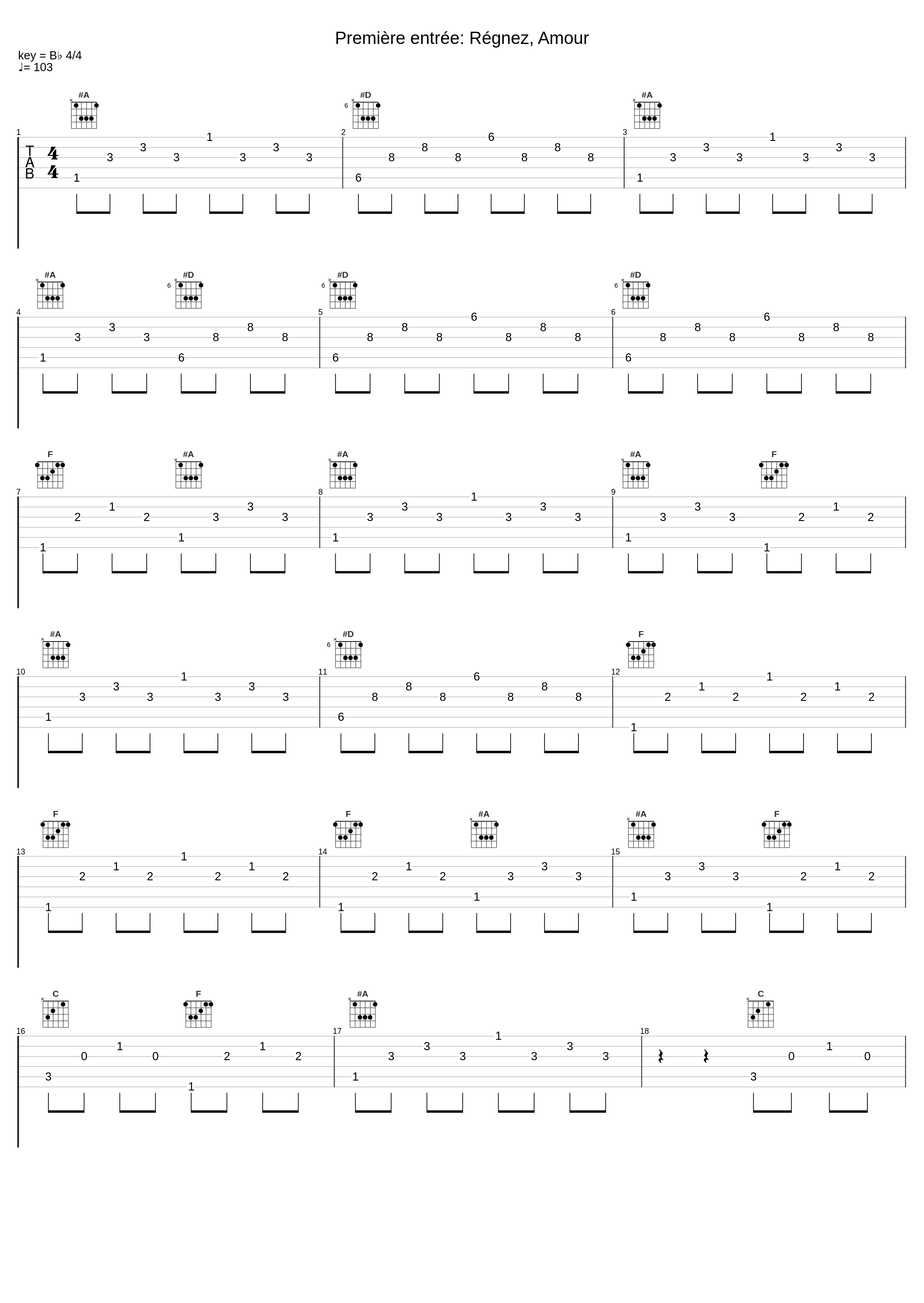 Première entrée: Régnez, Amour_Jean-Claude Malgoire,La Grande Ecurie et la Chambre du Roy,Pierre-Yves Le Maigat,Sonia Nigoghossian,Bruce Brewer,Christian Tréguier,Anne-Marie Rodde,Jean-Philippe Rameau,Rachel Yakar,Raphaël Passaquet Vocal Ensemble,Jean-Marie Gouelou_1