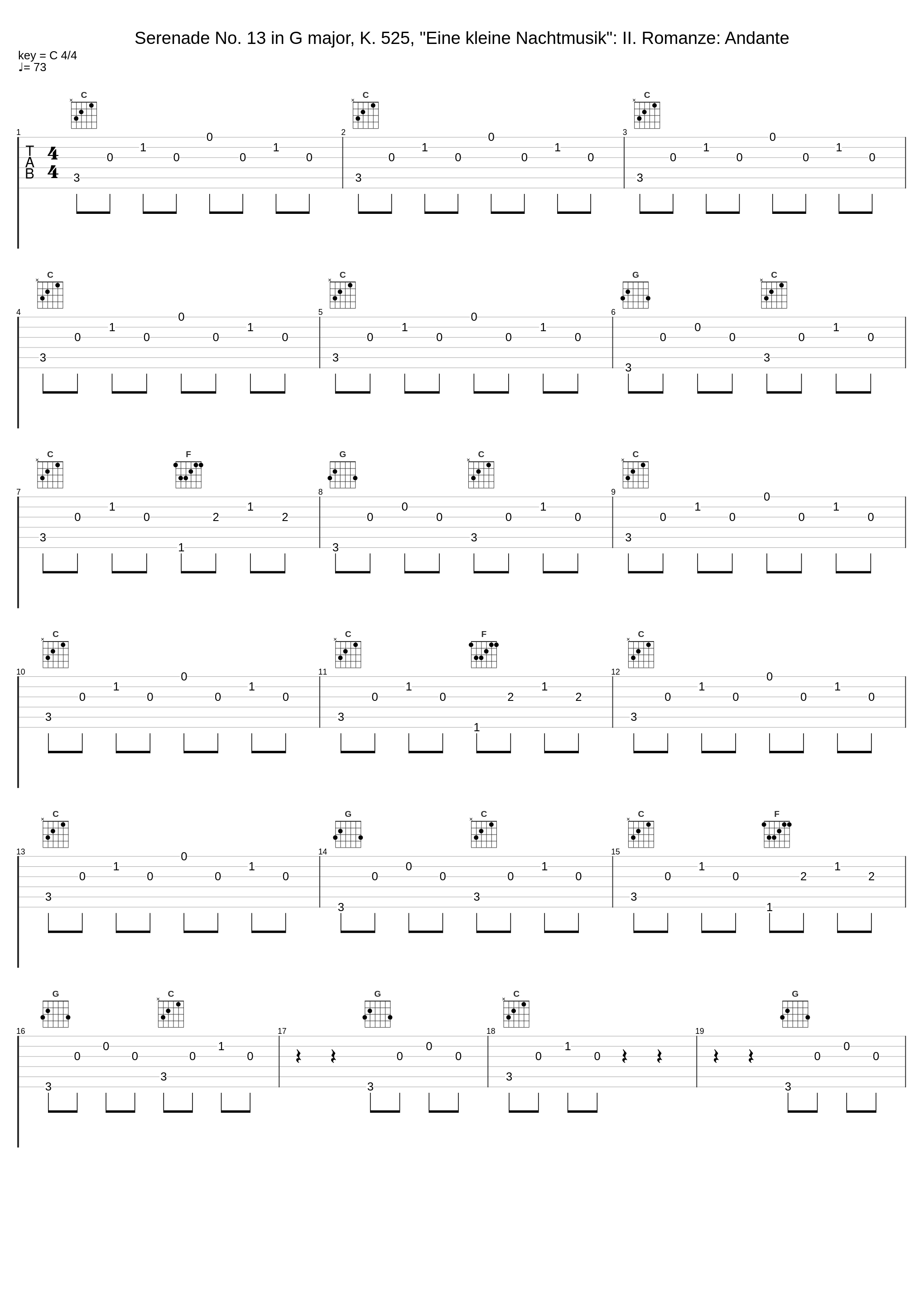 Serenade No. 13 in G major, K. 525, "Eine kleine Nachtmusik": II. Romanze: Andante_London Symphony Orchestra_1