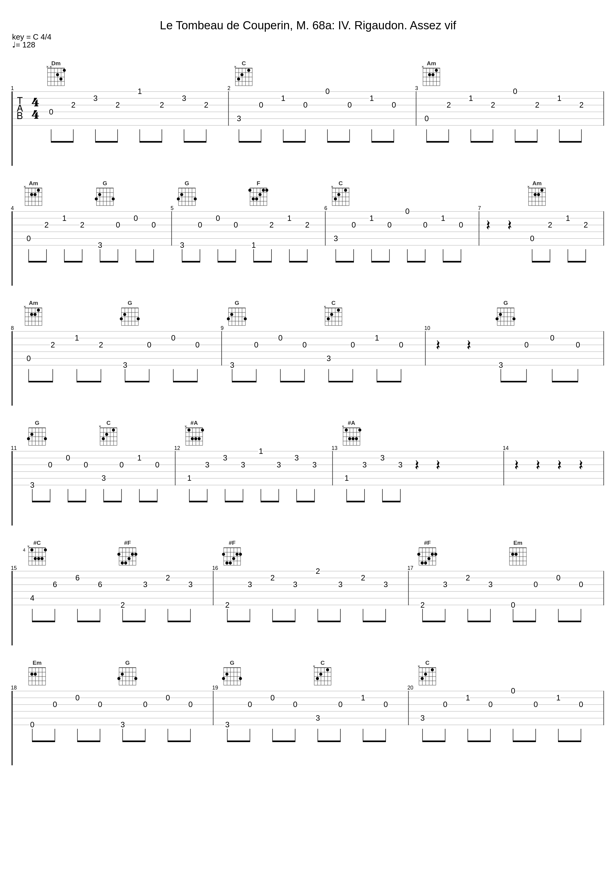 Le Tombeau de Couperin, M. 68a: IV. Rigaudon. Assez vif_Les Siècles,François-Xavier Roth,Maurice Ravel_1