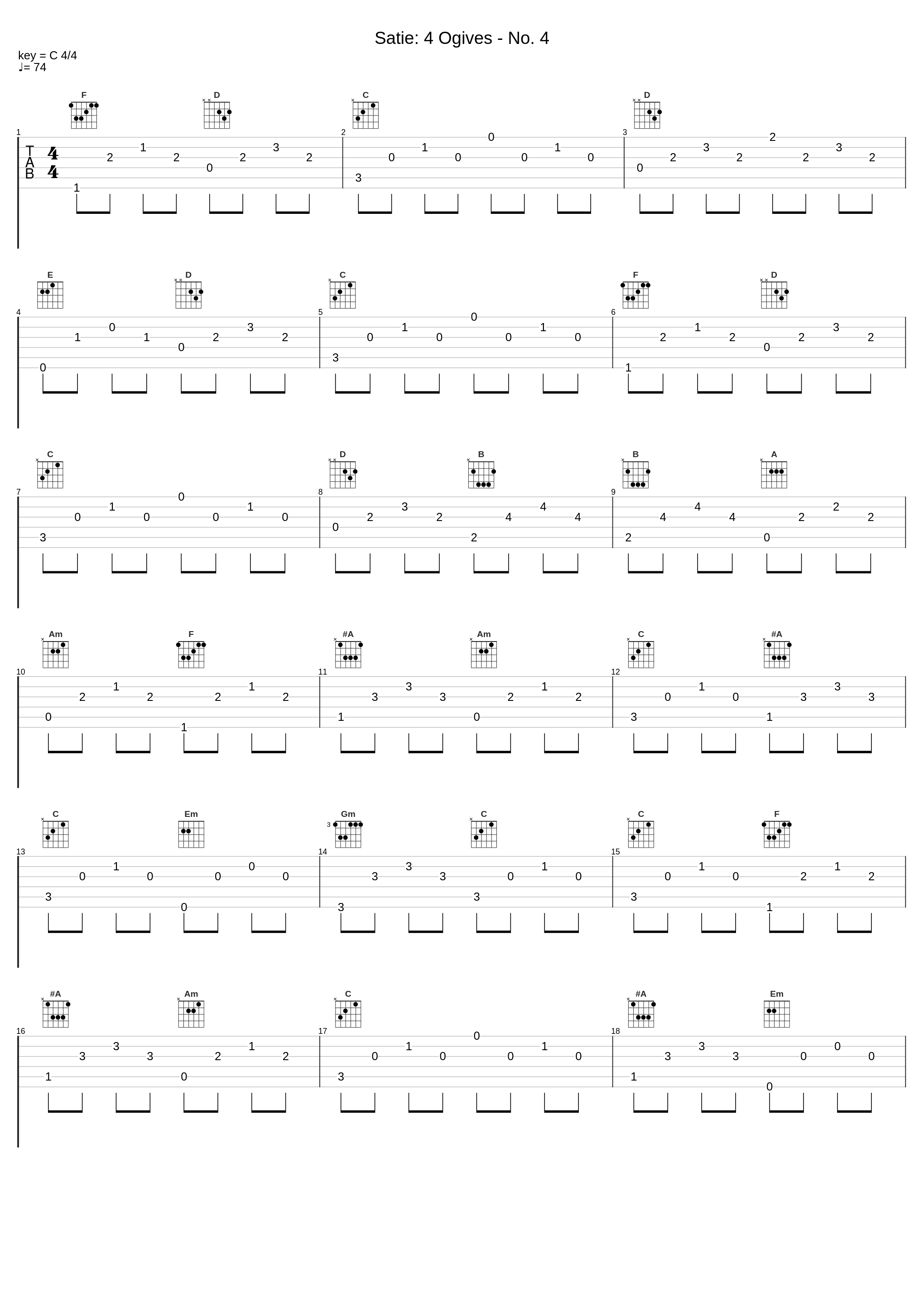 Satie: 4 Ogives - No. 4_Jean-Joël Barbier_1