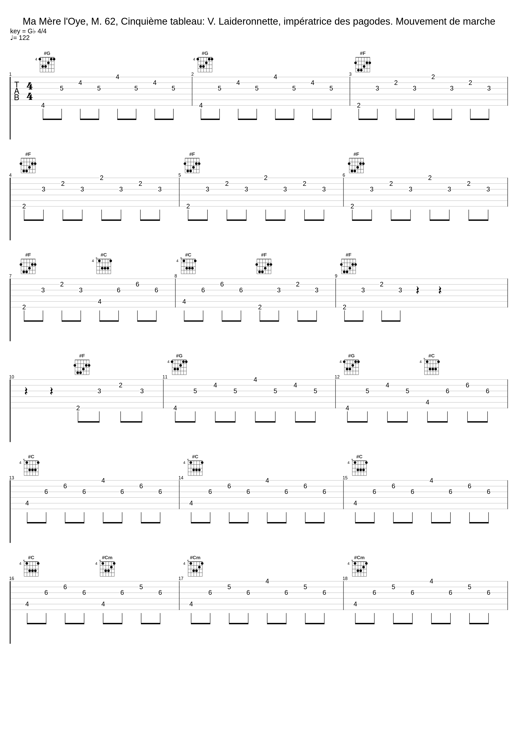 Ma Mère l'Oye, M. 62, Cinquième tableau: V. Laideronnette, impératrice des pagodes. Mouvement de marche_Les Siècles,François-Xavier Roth,Maurice Ravel_1