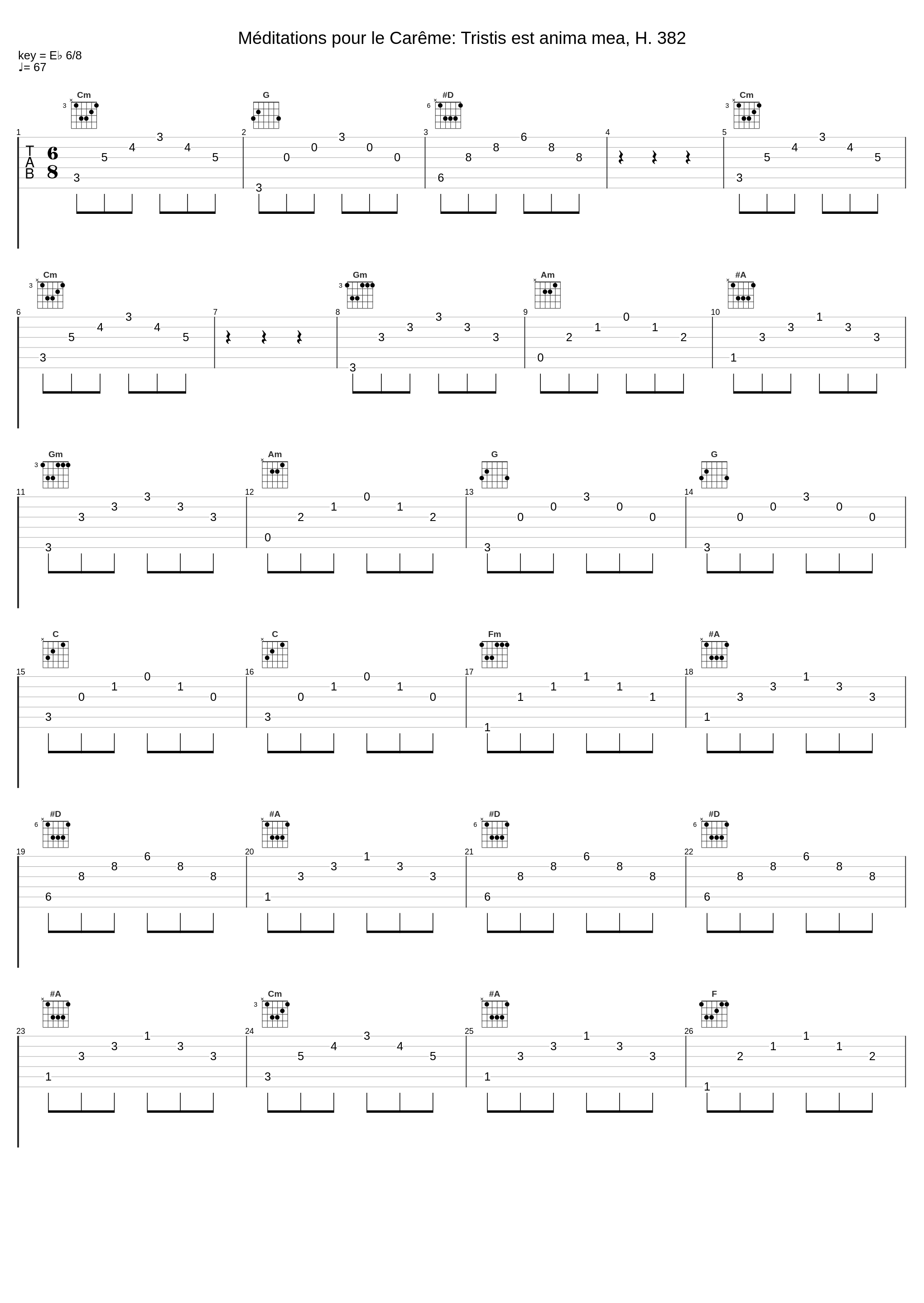 Méditations pour le Carême: Tristis est anima mea, H. 382_Ensemble Pierre Robert,Frederic Desenclos,Marc-Antoine Charpentier,Anonymous_1