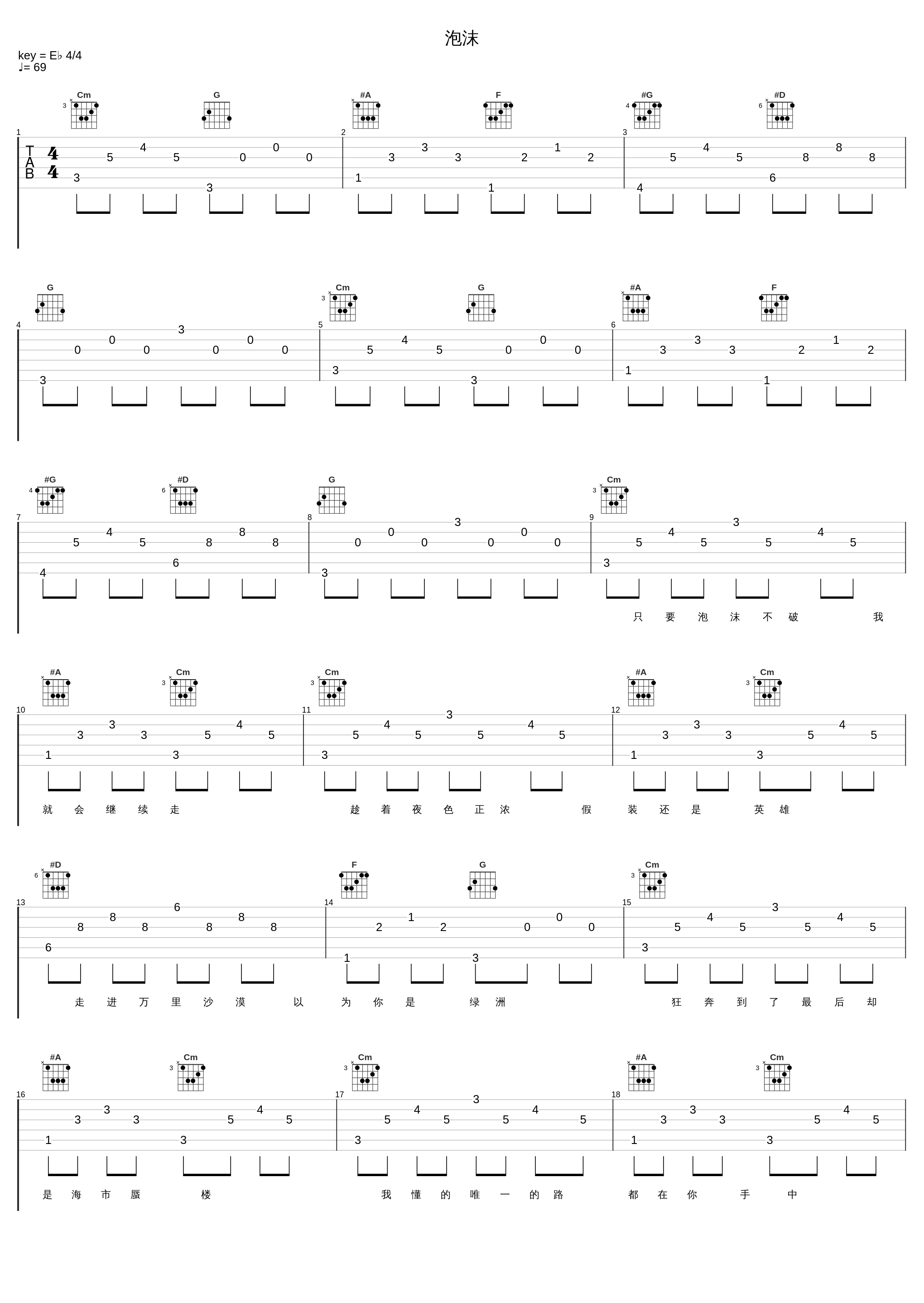 泡沫_邰正宵_1