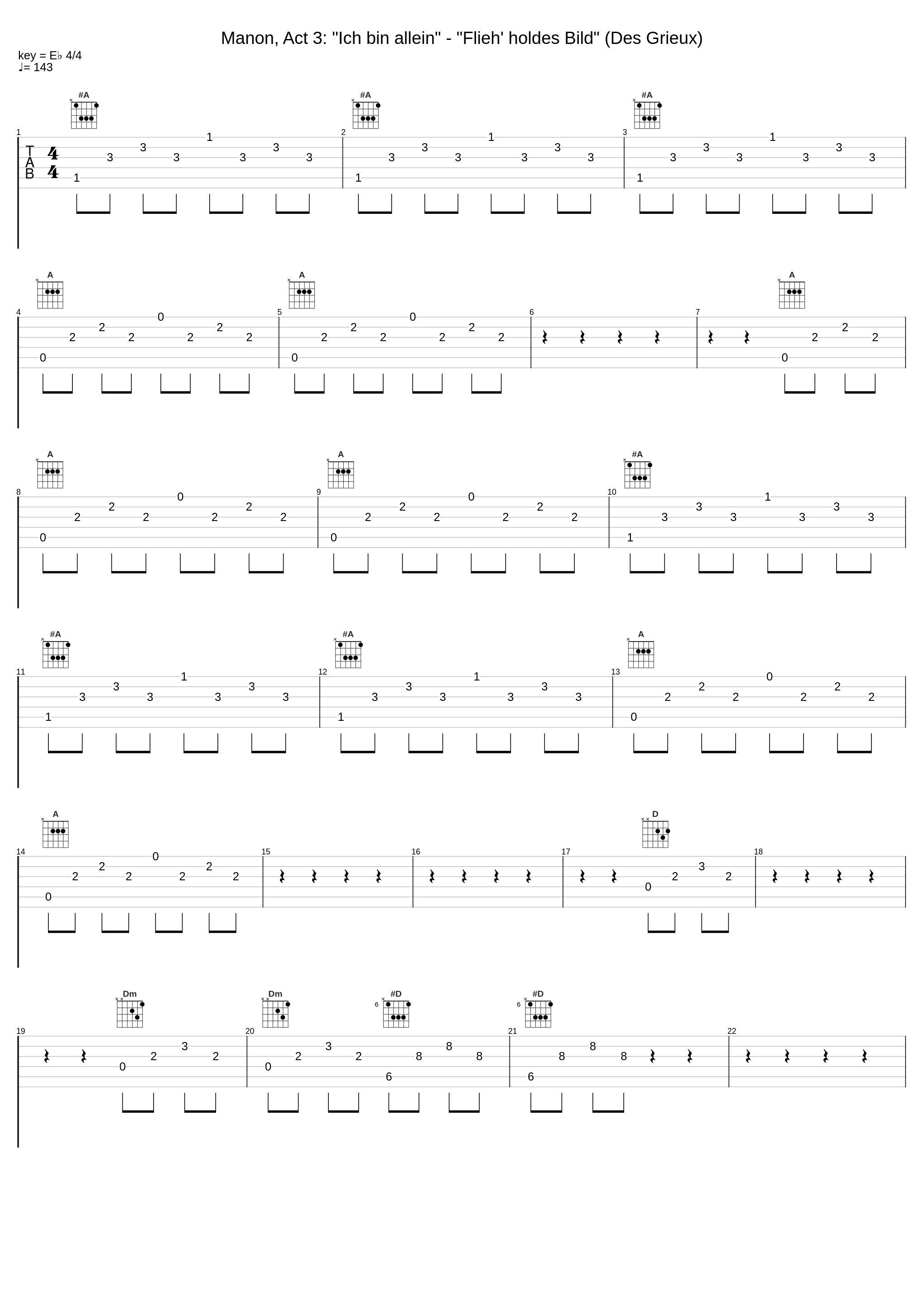 Manon, Act 3: "Ich bin allein" - "Flieh' holdes Bild" (Des Grieux)_Rudolf Schock,Berliner Symphoniker,Wilhelm Schüchter_1