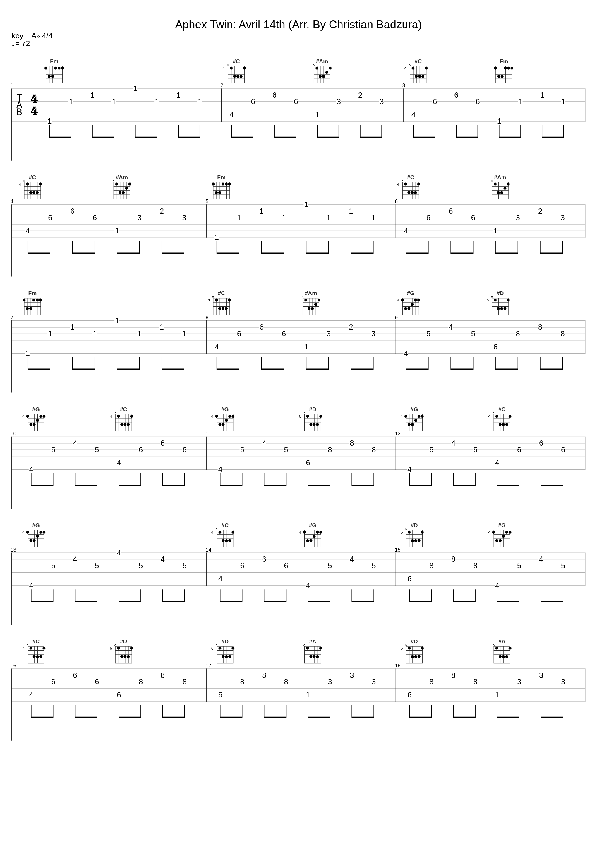 Aphex Twin: Avril 14th (Arr. By Christian Badzura)_Daniel Hope,Jacques Ammon,Christoph Anacker,Jane Berthe,Kaiser Quartett_1