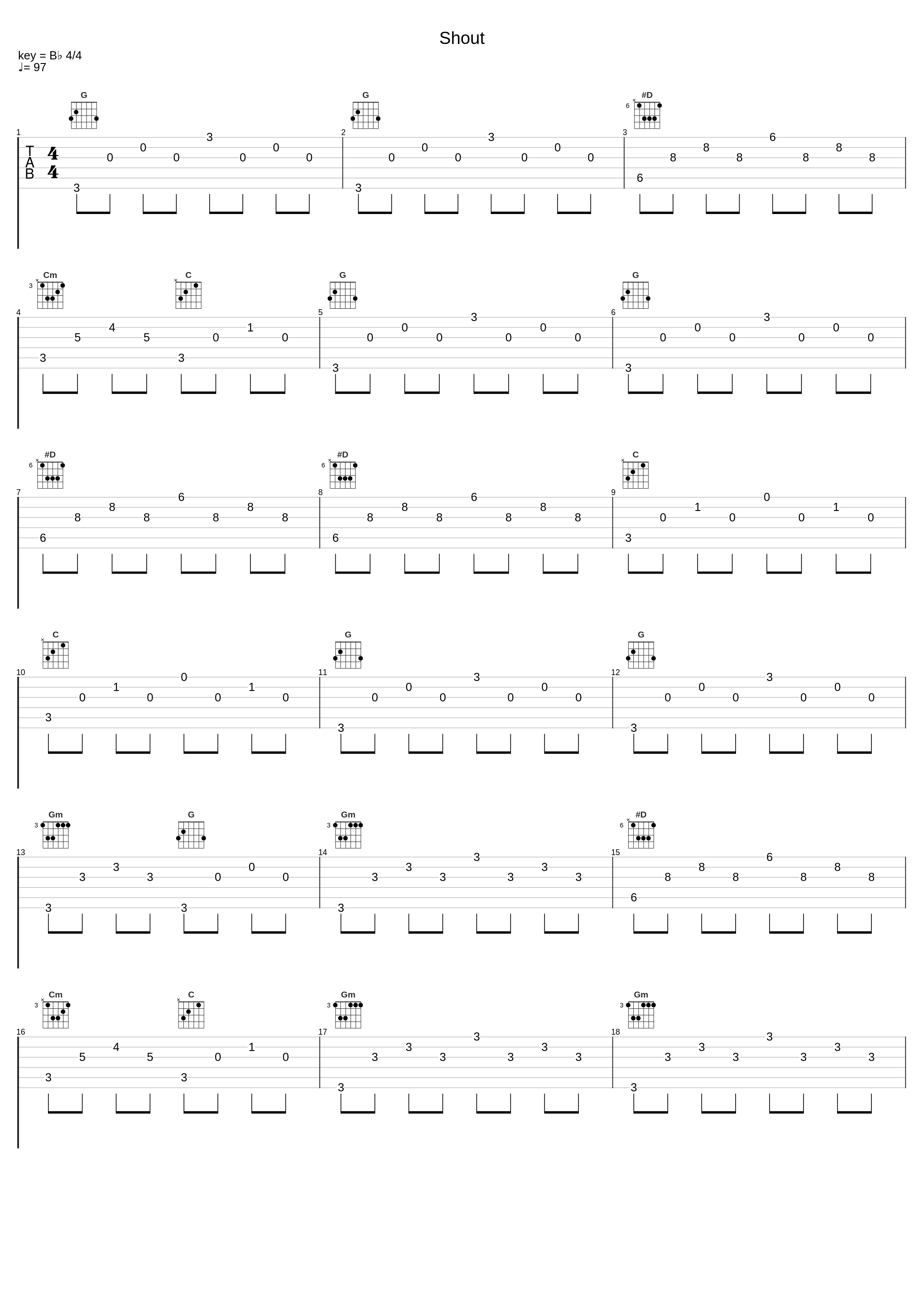 Shout_Tabata Music_1