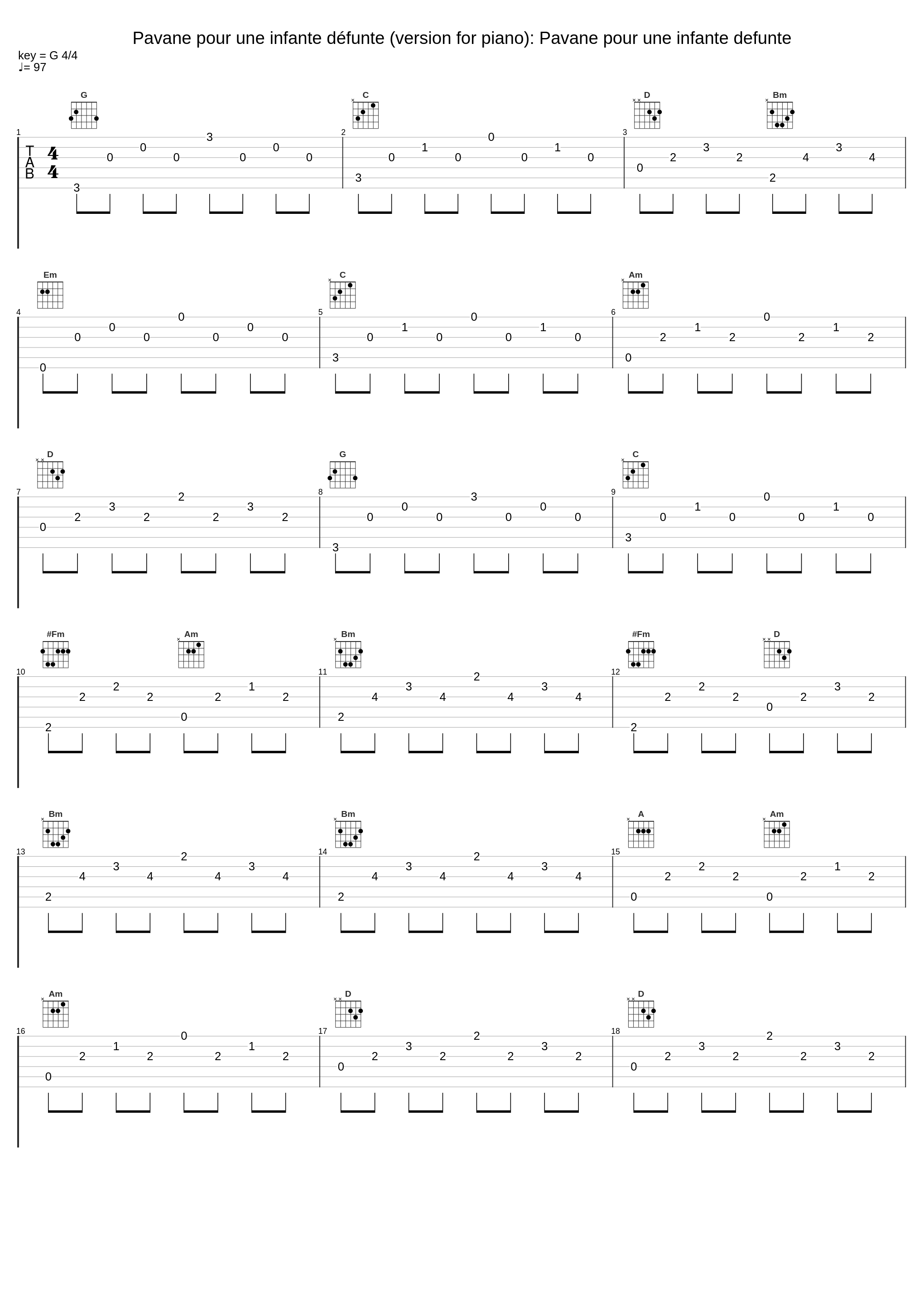 Pavane pour une infante défunte (version for piano): Pavane pour une infante defunte_Walter Gieseking,Maurice Ravel_1