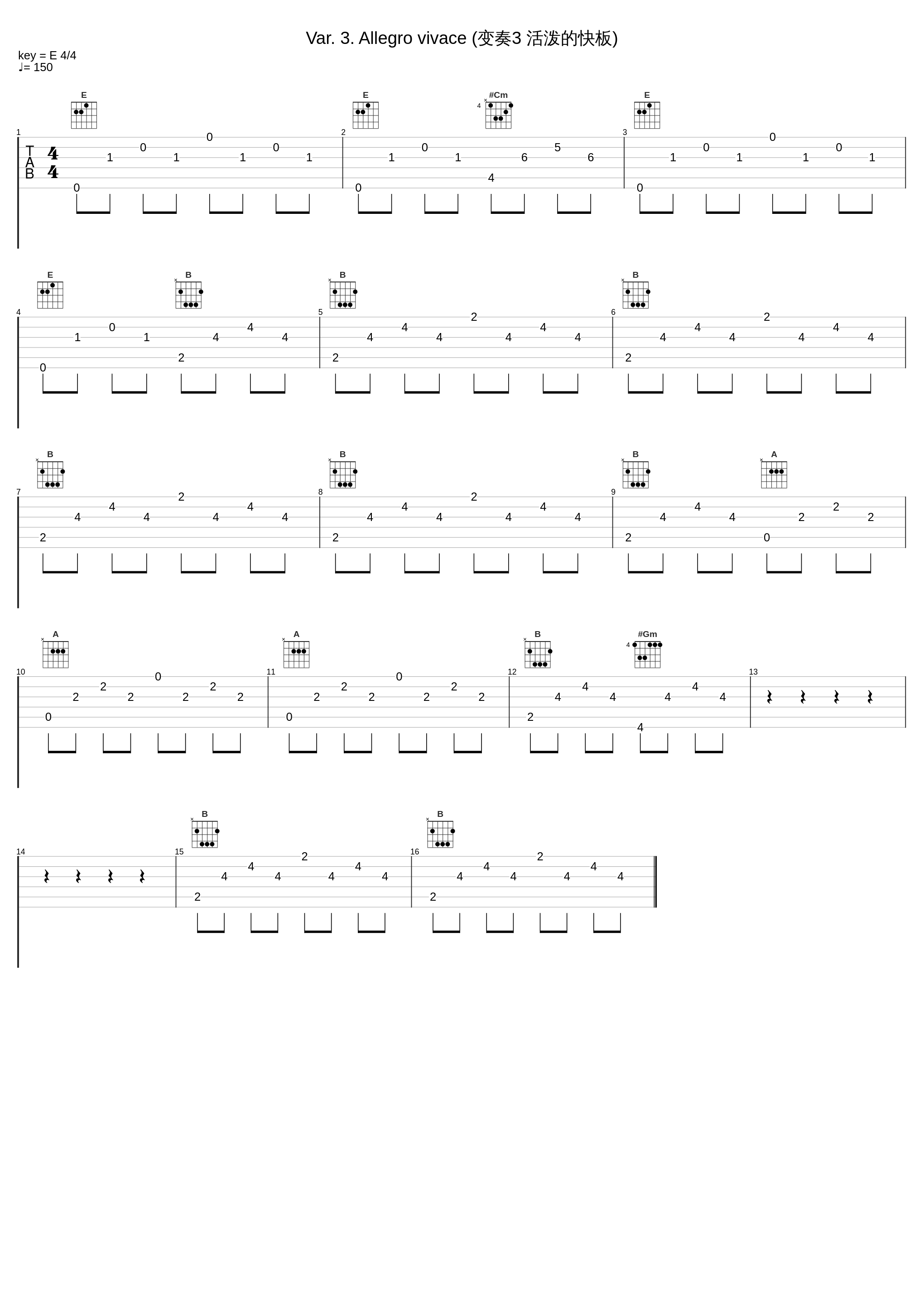 Var. 3. Allegro vivace (变奏3 活泼的快板)_Jean-Bernard Pommier_1