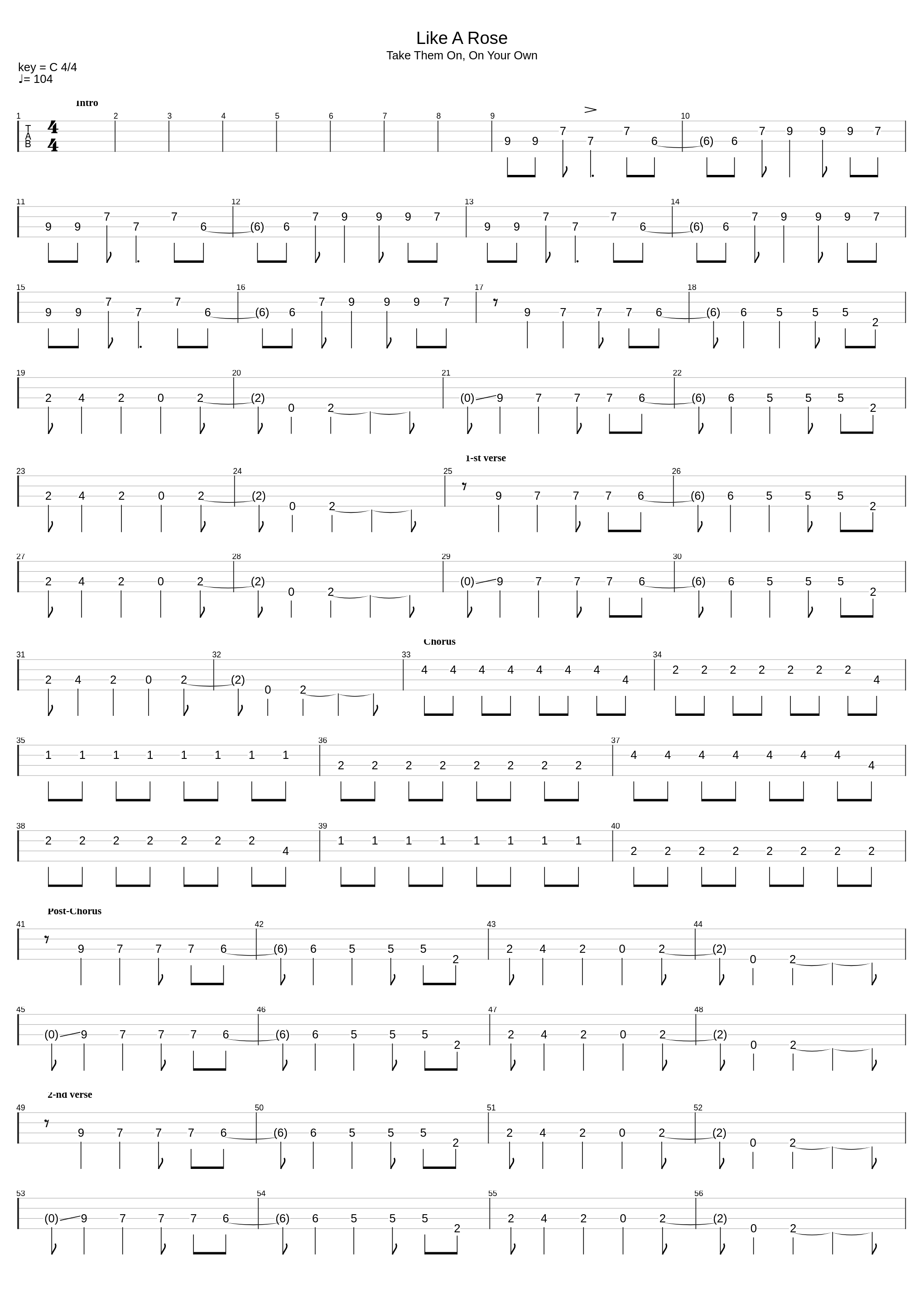 Like A Rose_Black Rebel Motorcycle Club_1