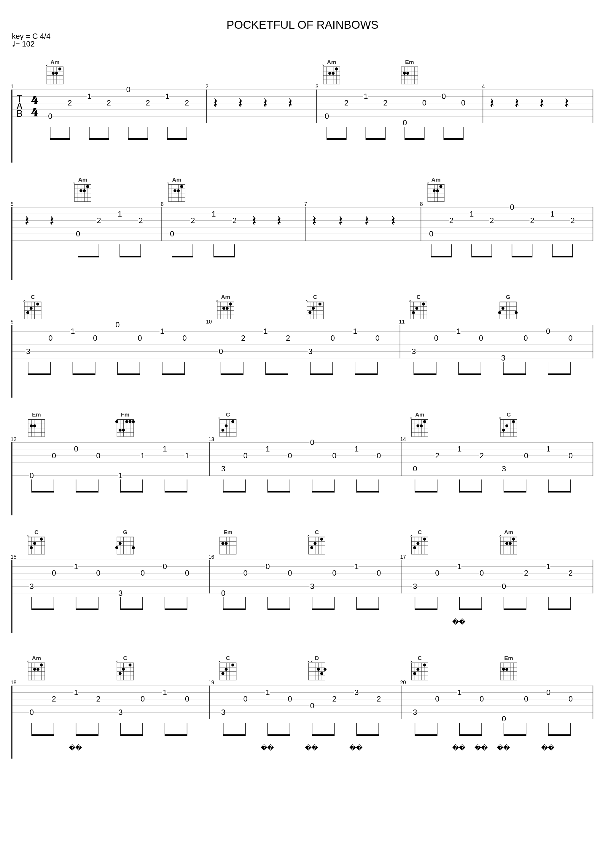 POCKETFUL OF RAINBOWS_Yellow Magic Orchestra_1