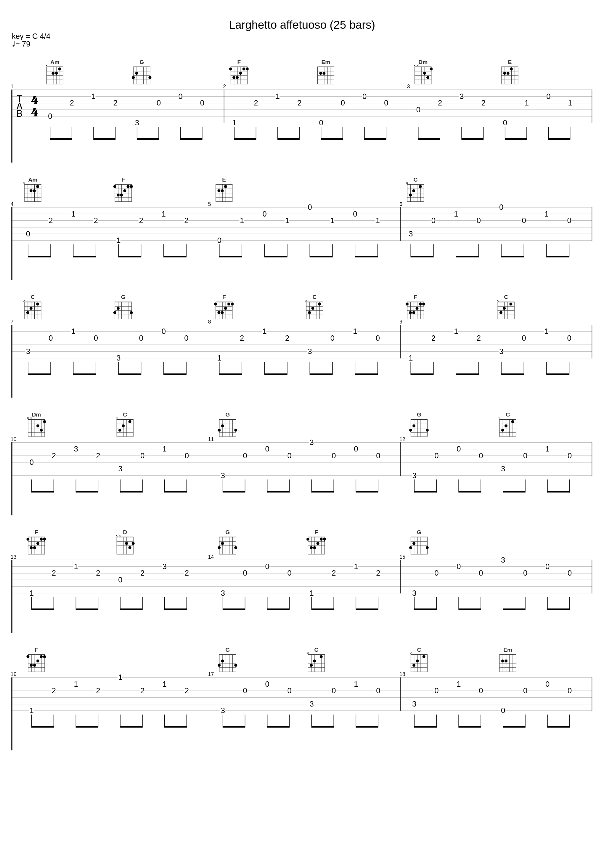 Larghetto affetuoso (25 bars)_George Friedrich Handel_1