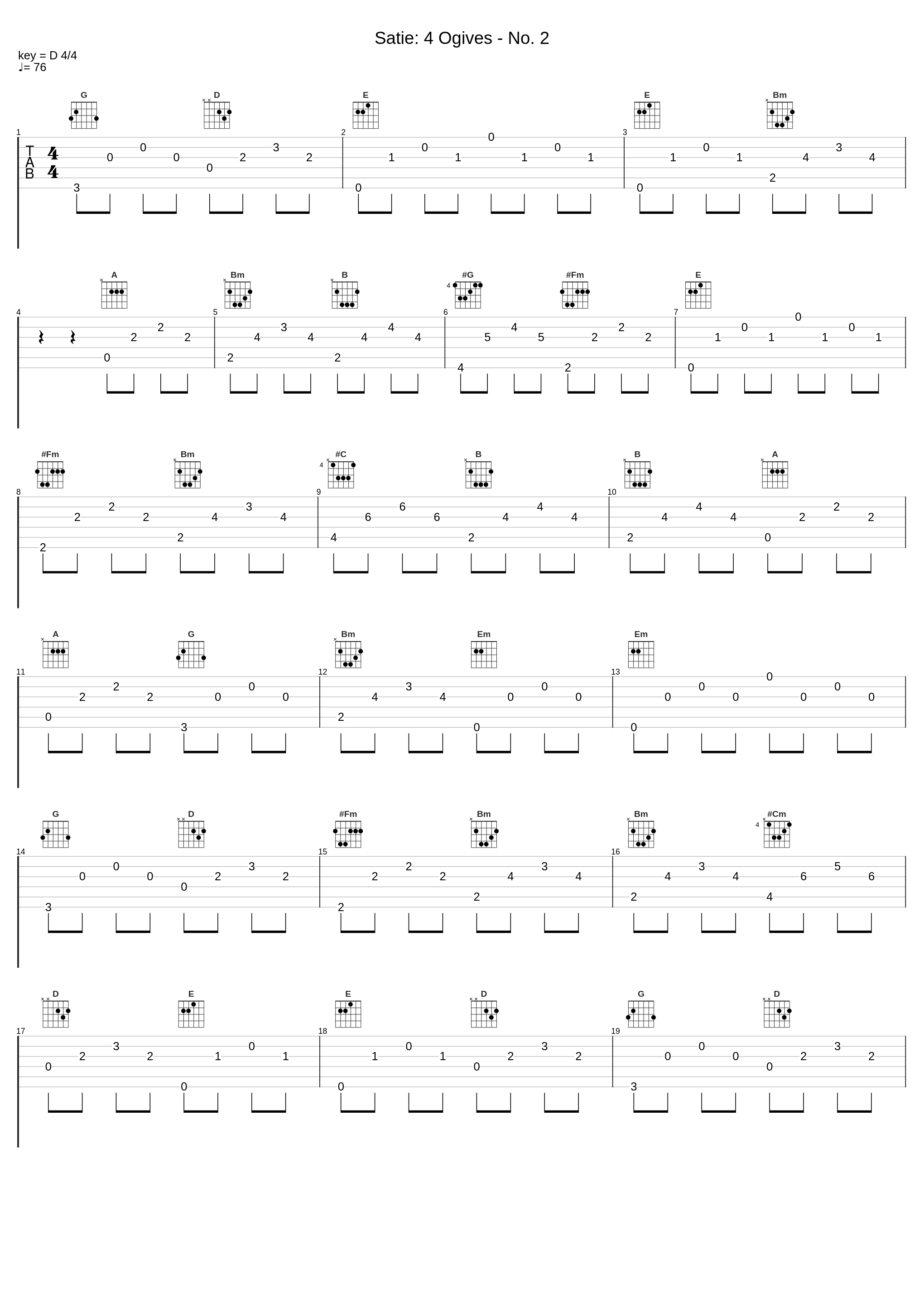 Satie: 4 Ogives - No. 2_Jean-Joël Barbier_1