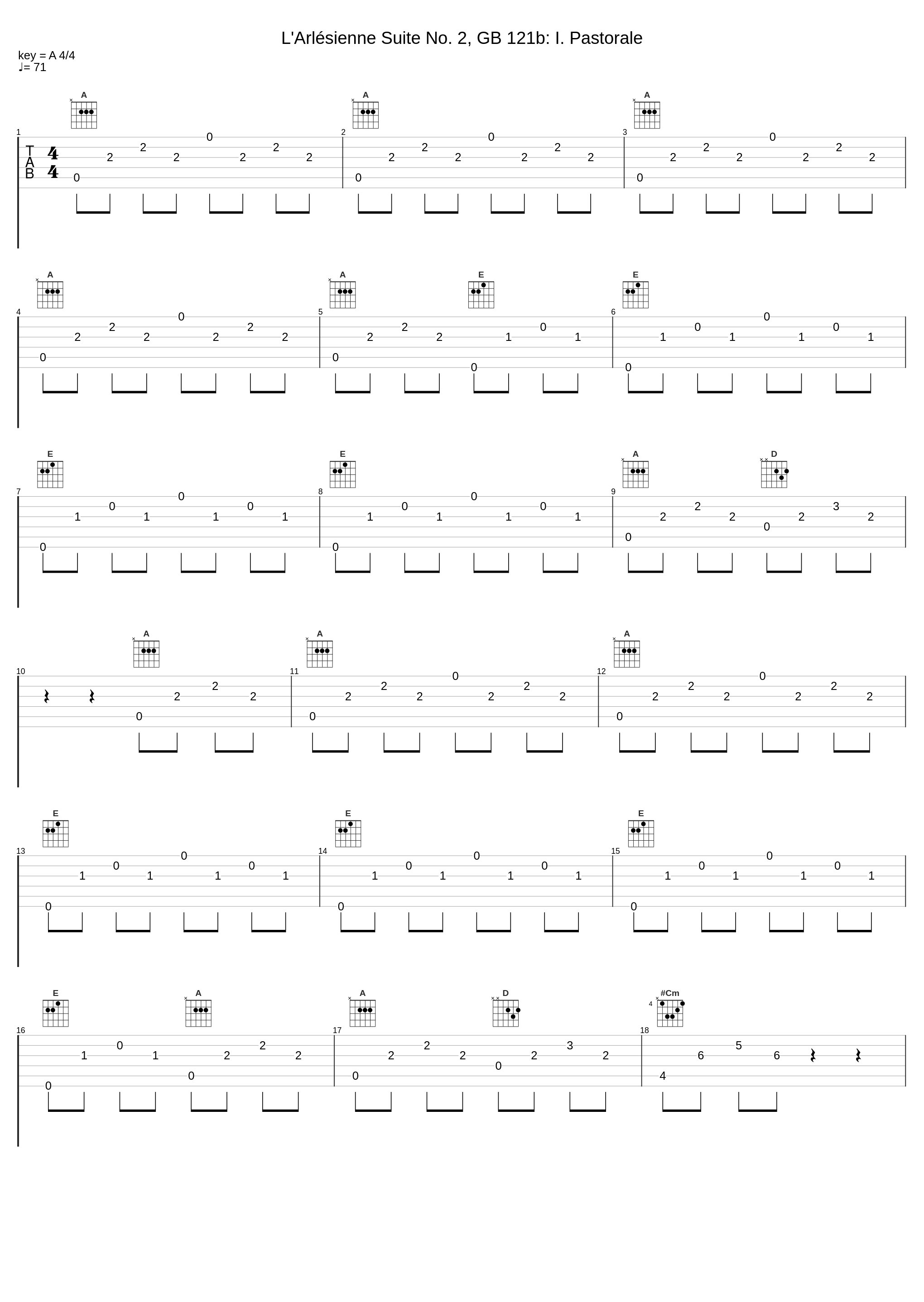 L'Arlésienne Suite No. 2, GB 121b: I. Pastorale_London Symphony Orchestra_1