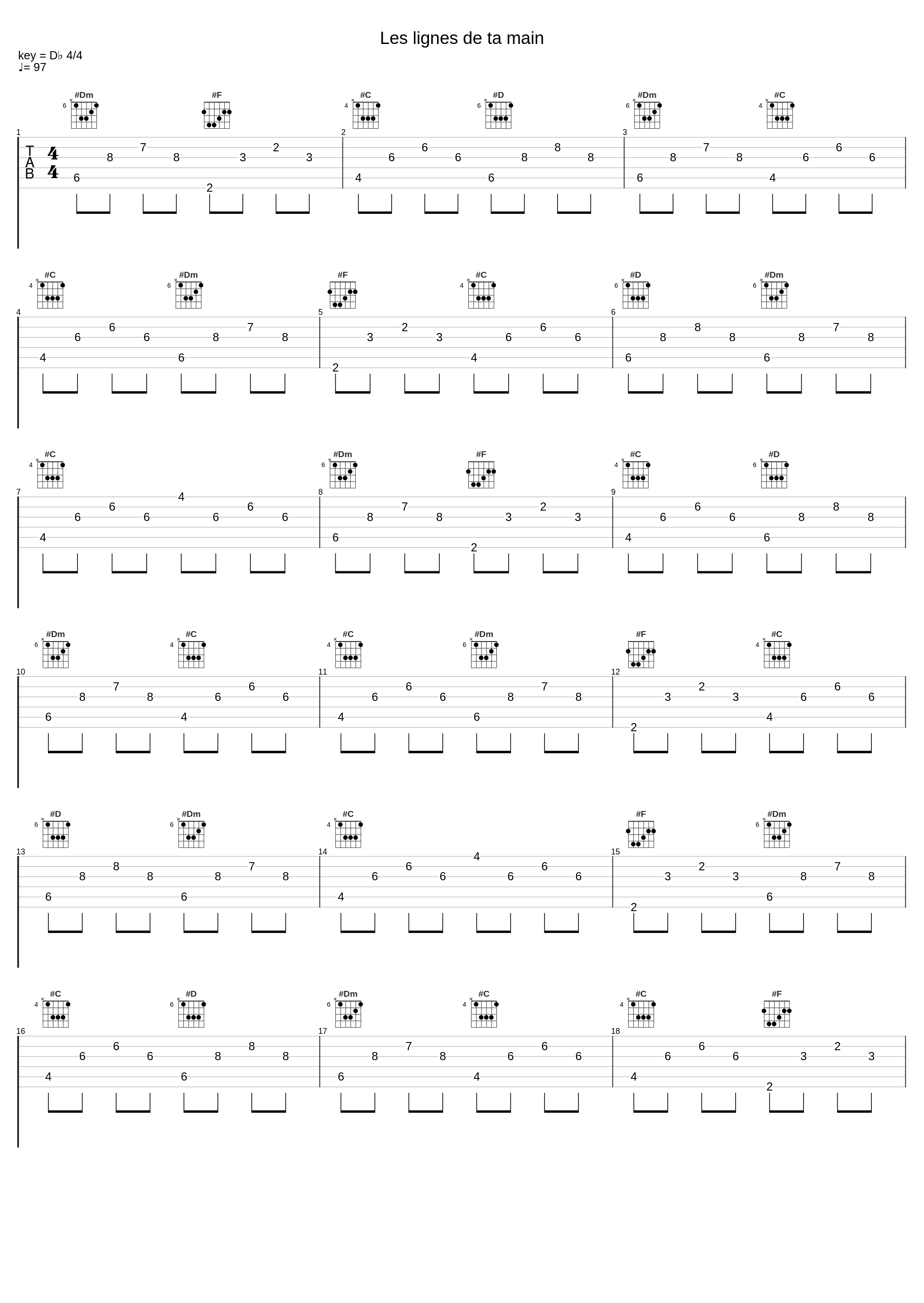 Les lignes de ta main_Louis-Jean Cormier,La Force_1