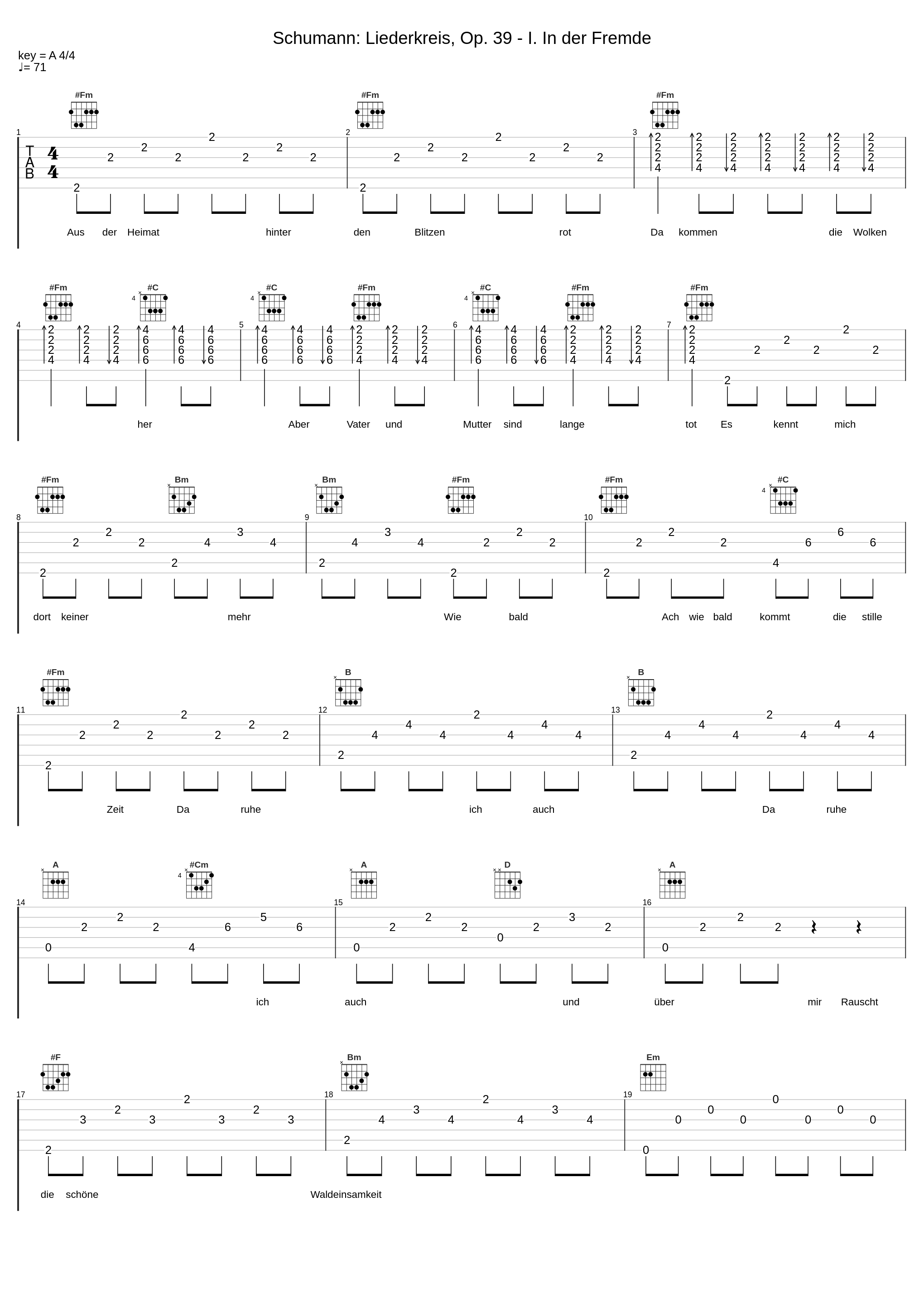 Schumann: Liederkreis, Op. 39 - I. In der Fremde_Dietrich Fischer-Dieskau,Christoph Eschenbach_1