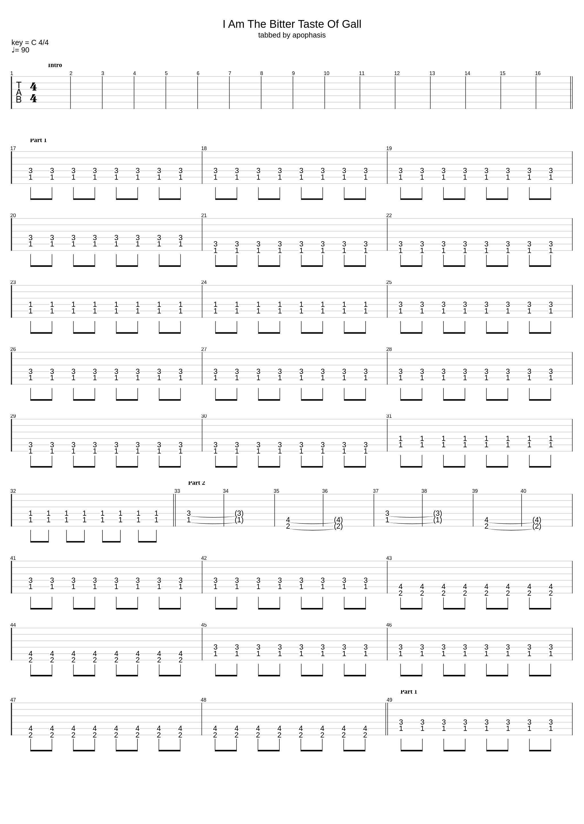 I Am The Bitter Taste Of Gall_Thy Light_1