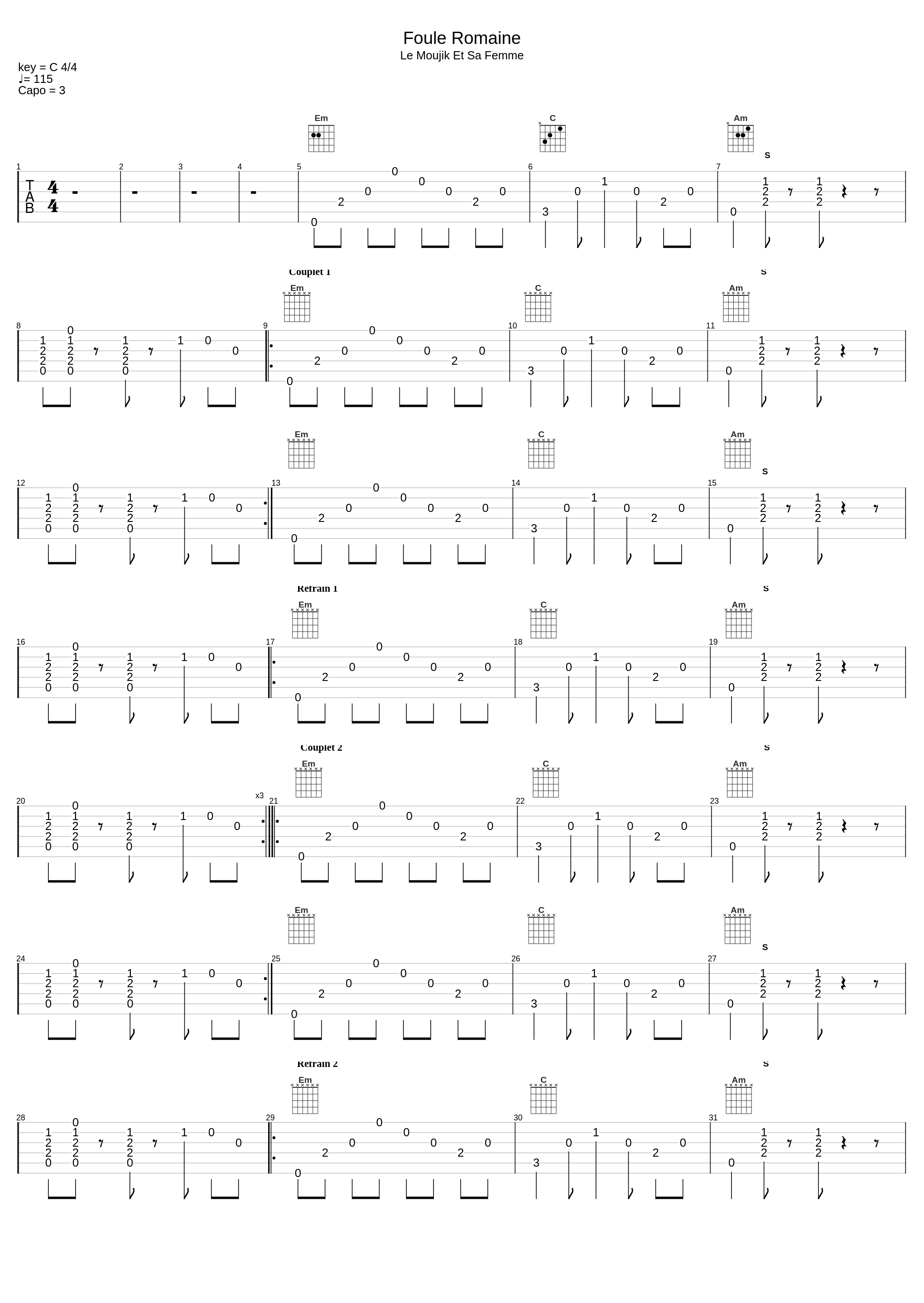 Foule Romaine_Jean-Louis Murat_1