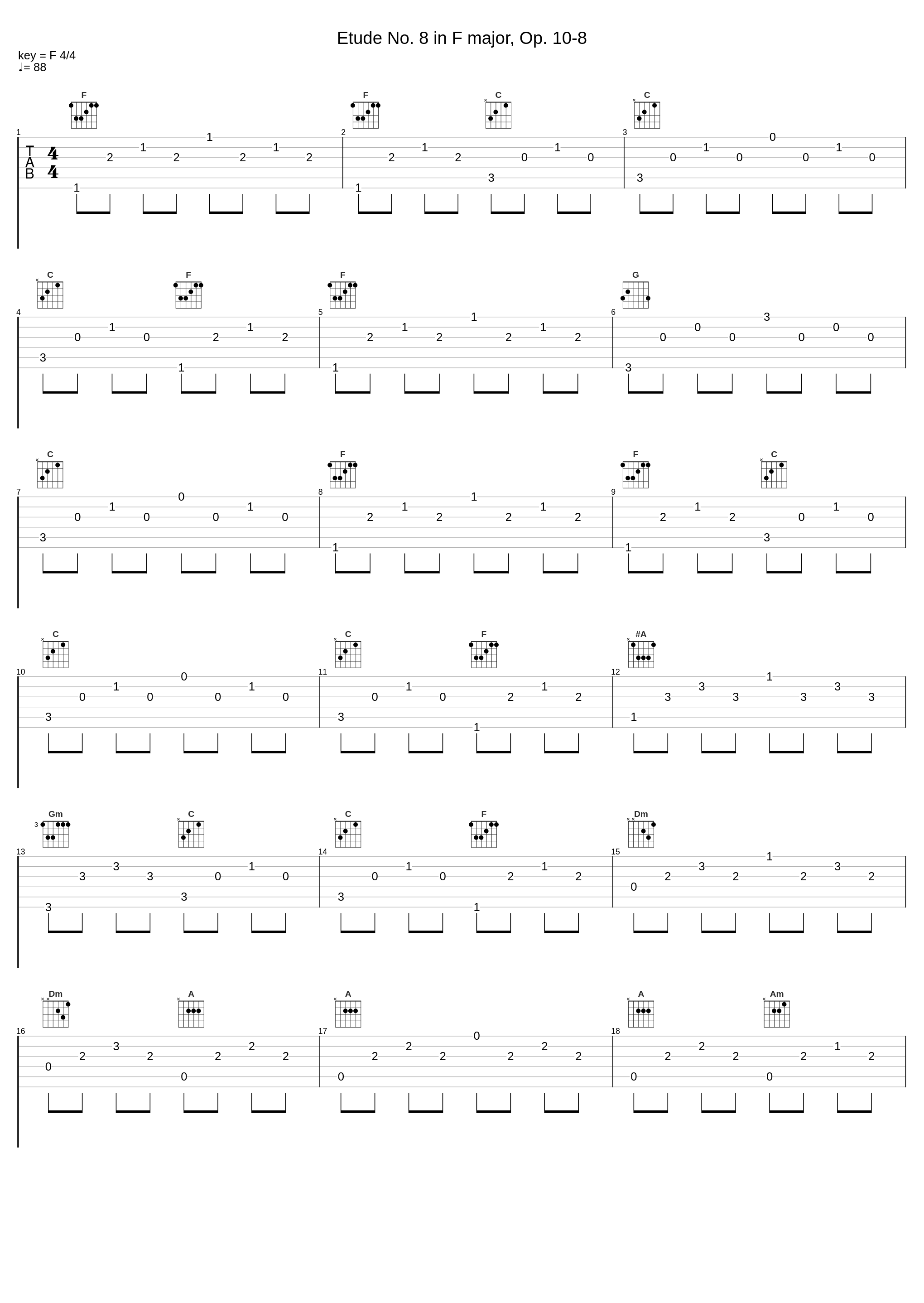 Etude No. 8 in F major, Op. 10-8_Christoph Karlmann,Frédéric Chopin_1